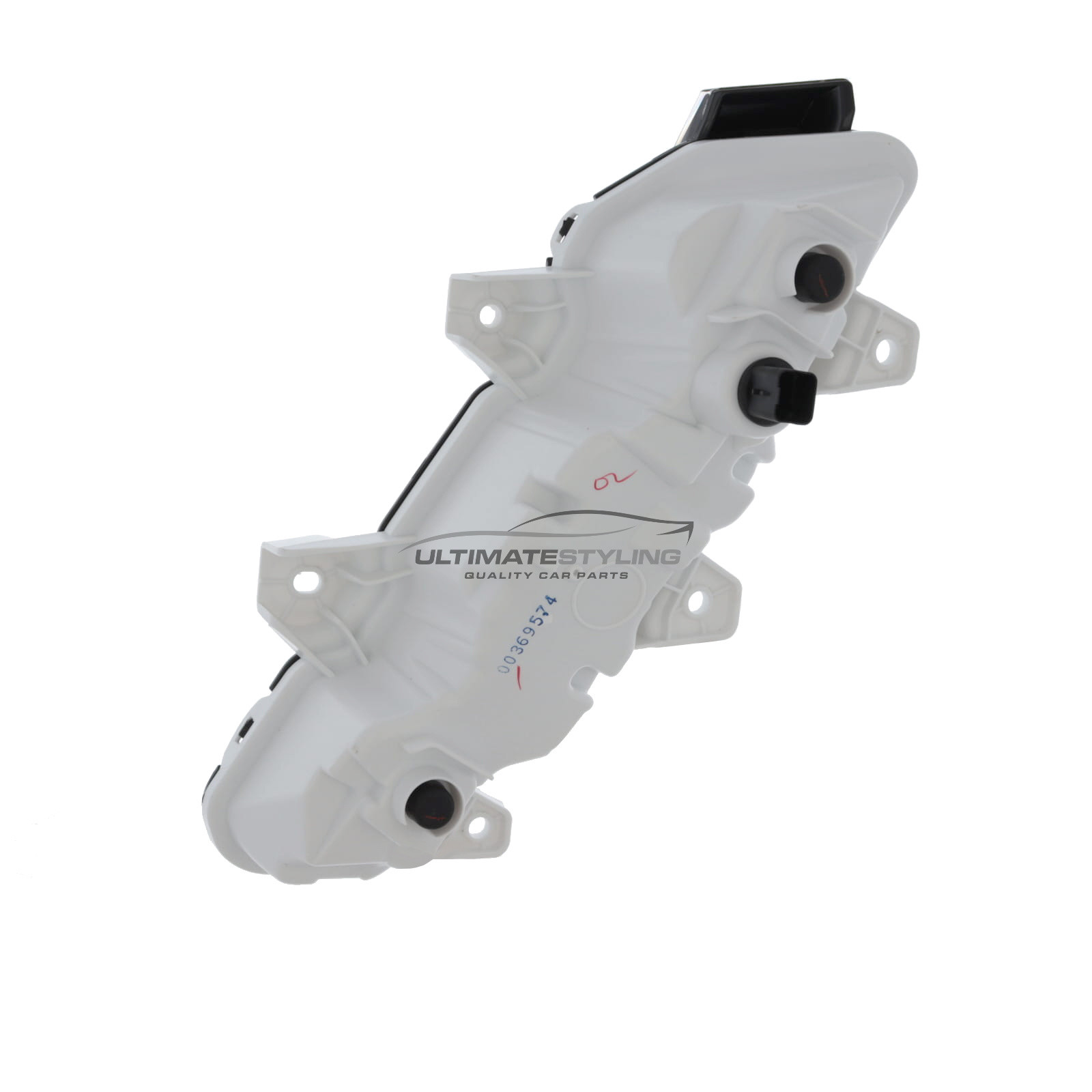 Peugeot 208 2019-2024 / 2008 2019-2023 - Front Indicator & Daytime Running Lamp - Eco LED Type - Single Tiger Tooth Style - Clear Indicator - Includes LED Bulbs - Drivers Side Right Hand