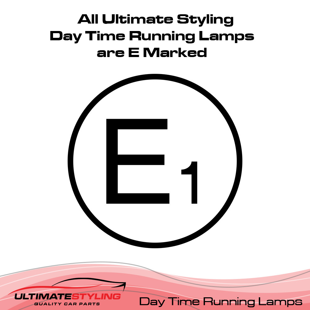 BMW Mini Clubman R55 2006-2015, Hatchback R56 2006-2014 Front Daytime Running Light Lamp DRL UH