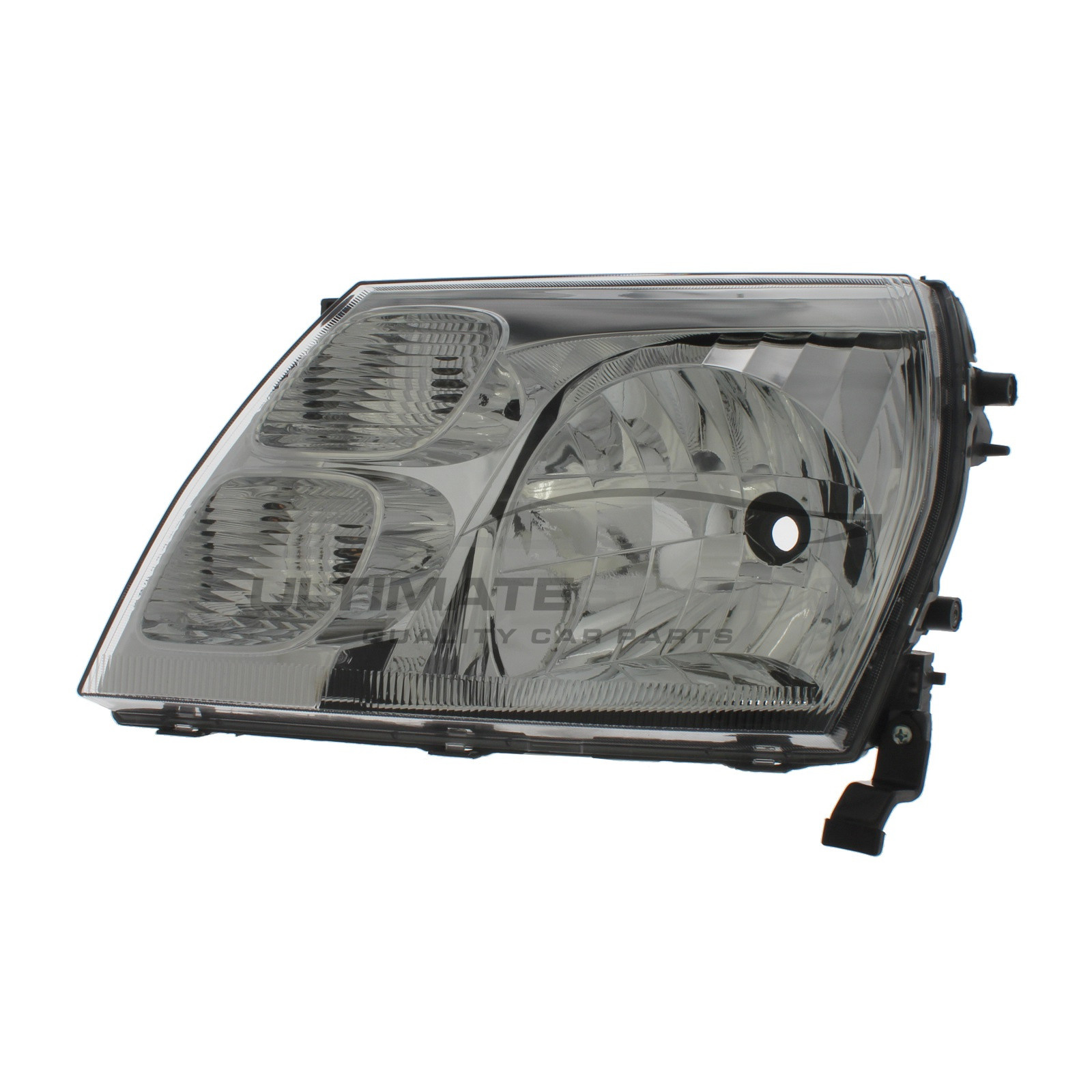 Toyota Hi-Ace 2006-2012 Halogen, Electric / Manual Without Motor, Chrome Headlight / Headlamp Passengers Side (LH)