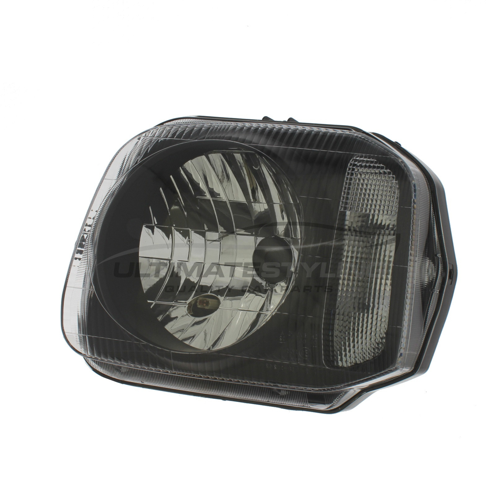 Suzuki Jimny 1998-2018 Halogen, Electric Without Motor, Black Headlight / Headlamp Passengers Side (LH)