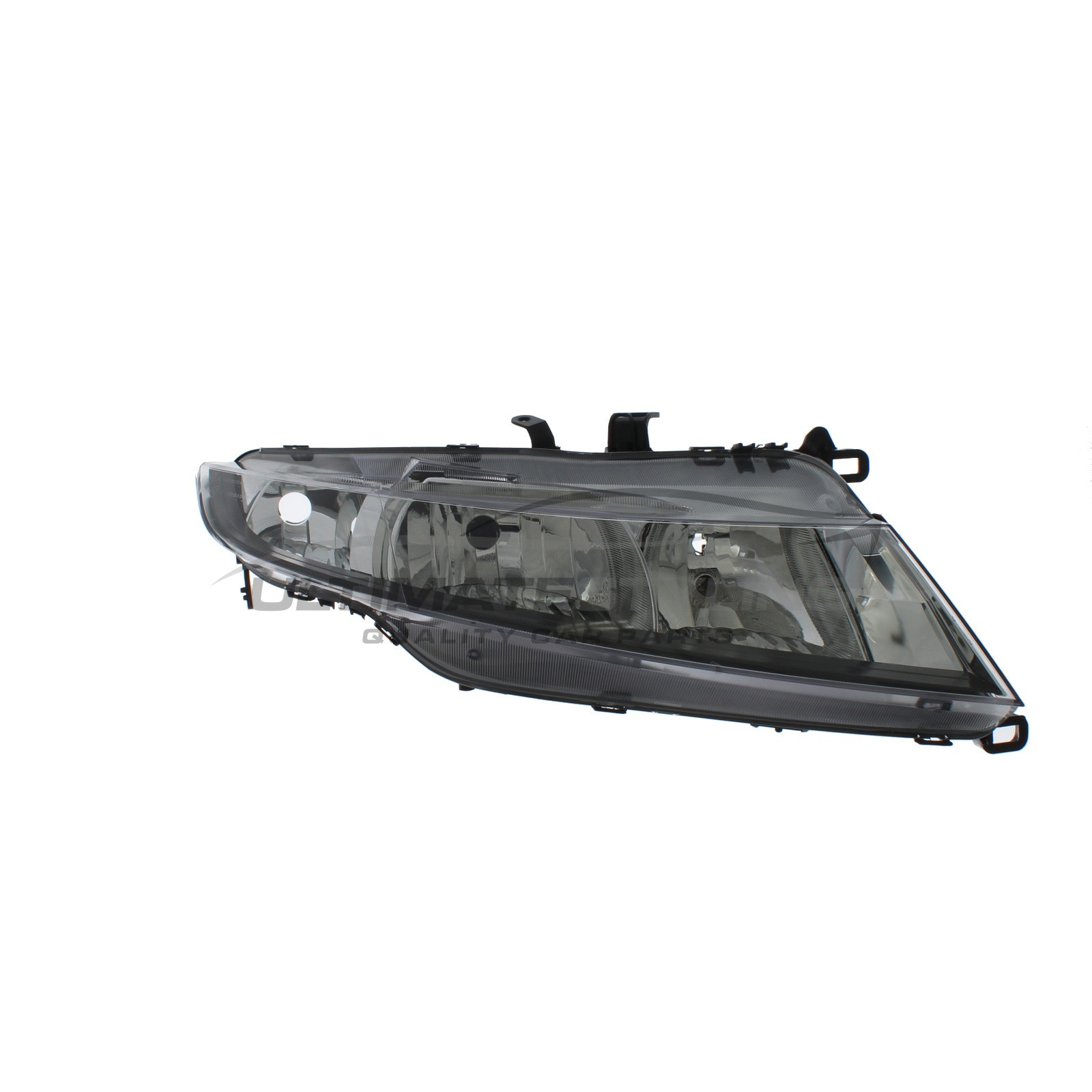 Honda Civic 2006-2012 Halogen, Electric With Motor, Headlight / Headlamp with Black Surround Drivers Side (RH)