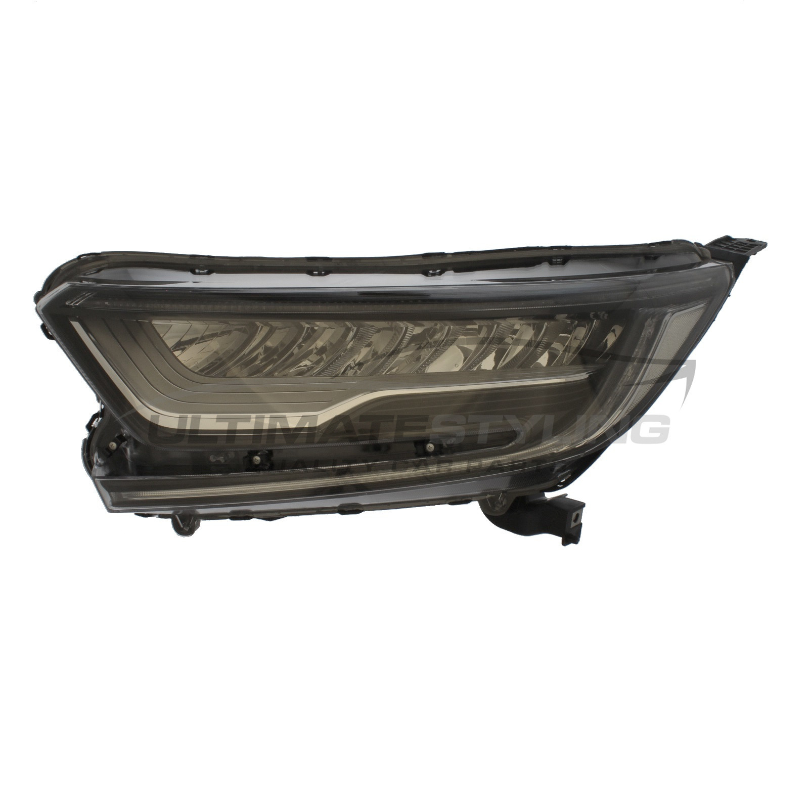 Honda CR-V 2018-> Full LED with LED Daytime Running Lamp, Electric With Motor, Black Headlight / Headlamp Passengers Side (LH)