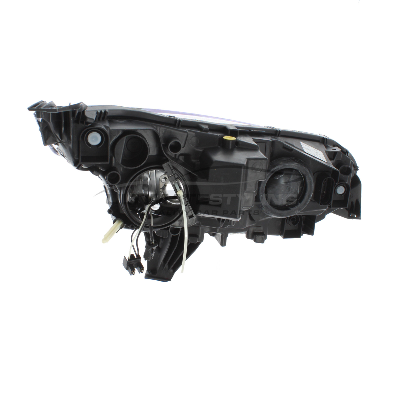 Ford Tourneo Connect, Transit Connect 2013-2018 Halogen, Electric With Motor, Chrome Headlight / Headlamp Including Amber Indicator Passengers Side (LH)