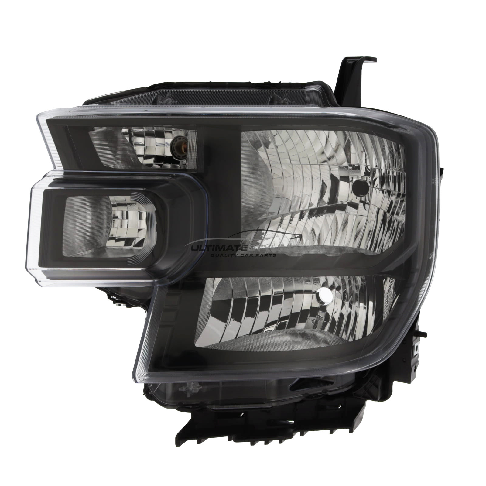Ford Ranger P703 2022-> Headlight / Headlamp - Halogen - Electric Motor Included - Passengers Side Nearside Left Hand