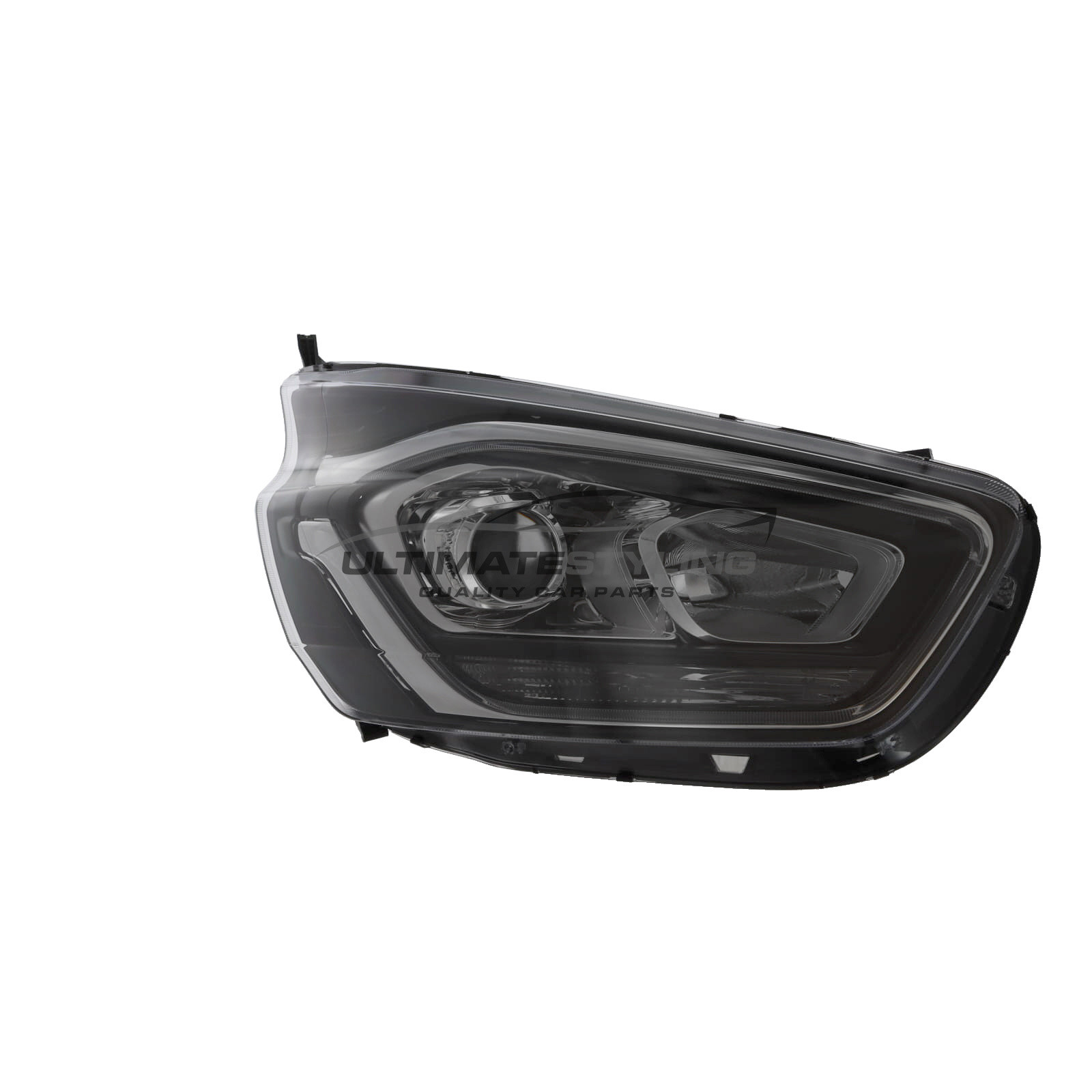 Ford Tourneo Custom / Transit Custom Headlight / Headlamp - Drivers Side (RH) - Halogen With LED Daytime Running Lamp