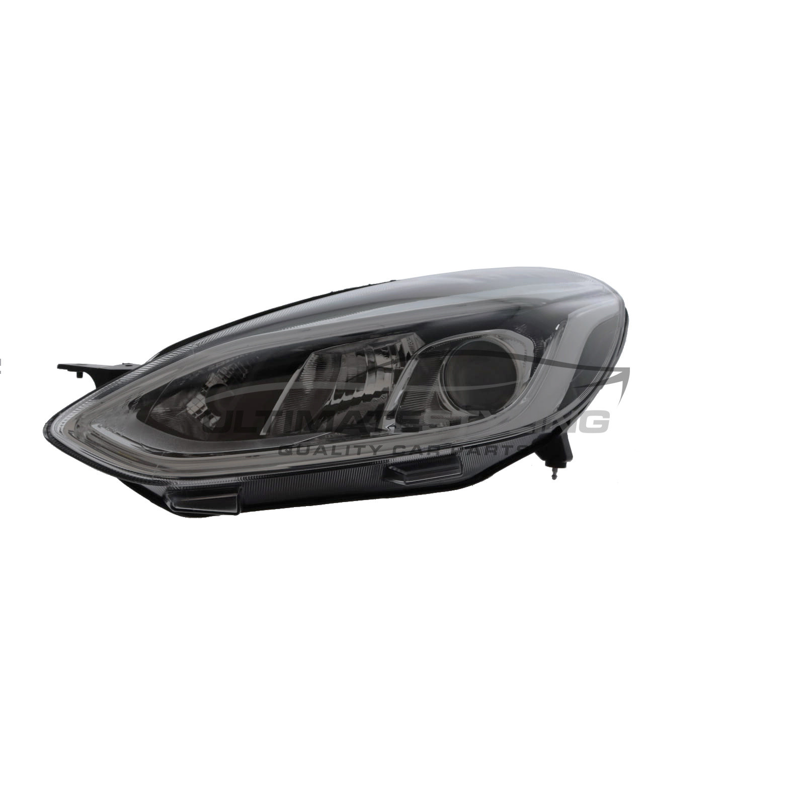 Ford Fiesta Mk8 2017-2020 - Projector Type Headlamp  / Headlamp - LED - With Daytime Running Lamp - Passenger Side Left Hand