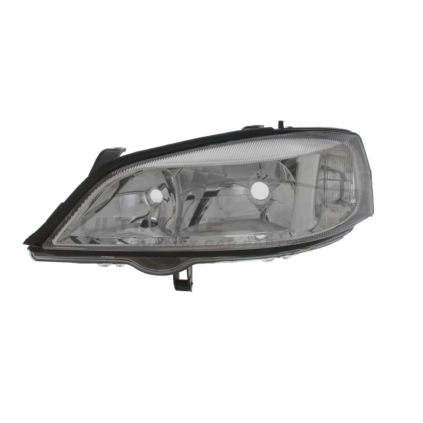 Vauxhall Astra G 1998-2004 Halogen, Electric Without Motor, Headlight / Headlamp with Chrome Surround Passengers Side (LH)