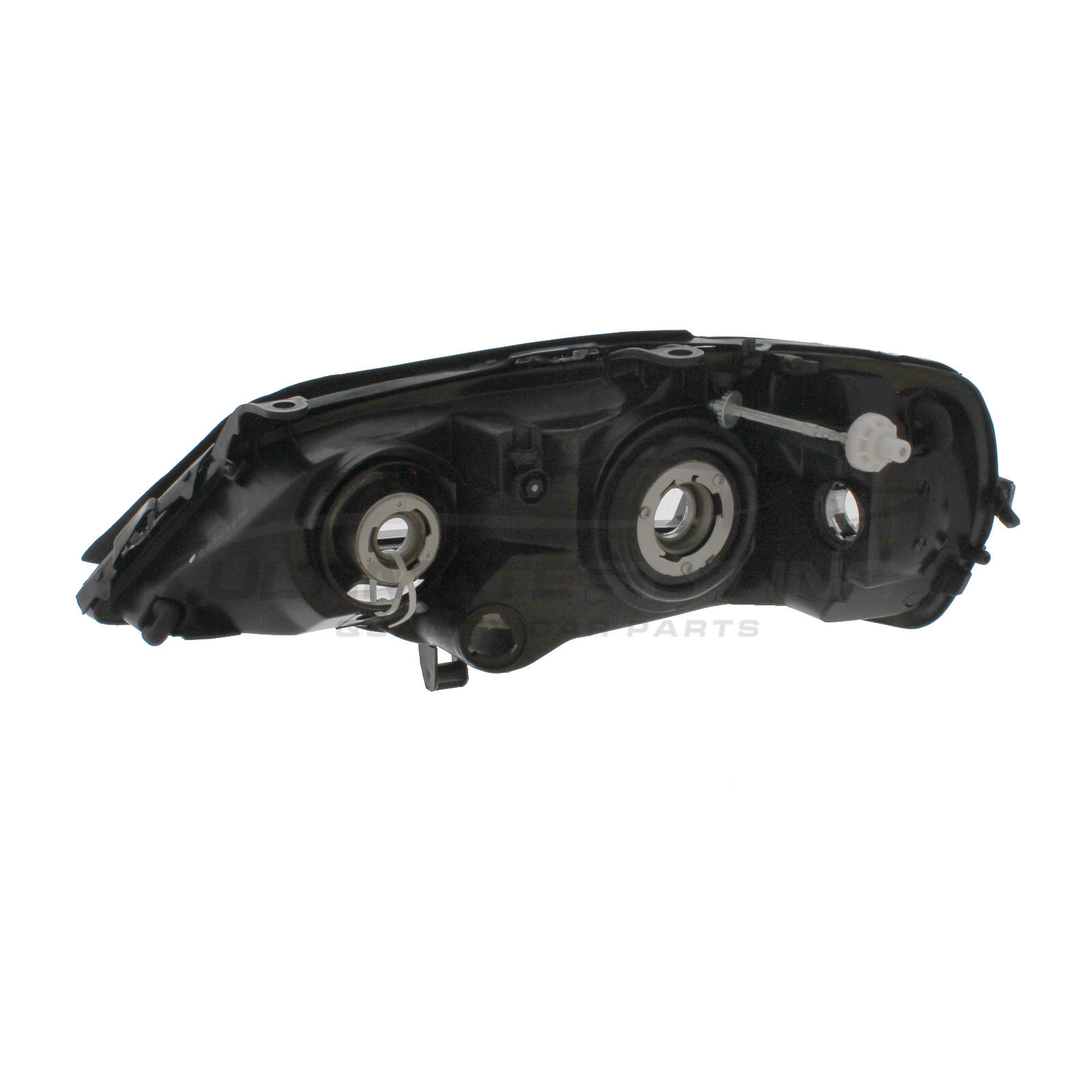 Vauxhall Astra G 1998-2004 Halogen, Electric Without Motor, Headlight / Headlamp with Black Surround Drivers Side (RH)