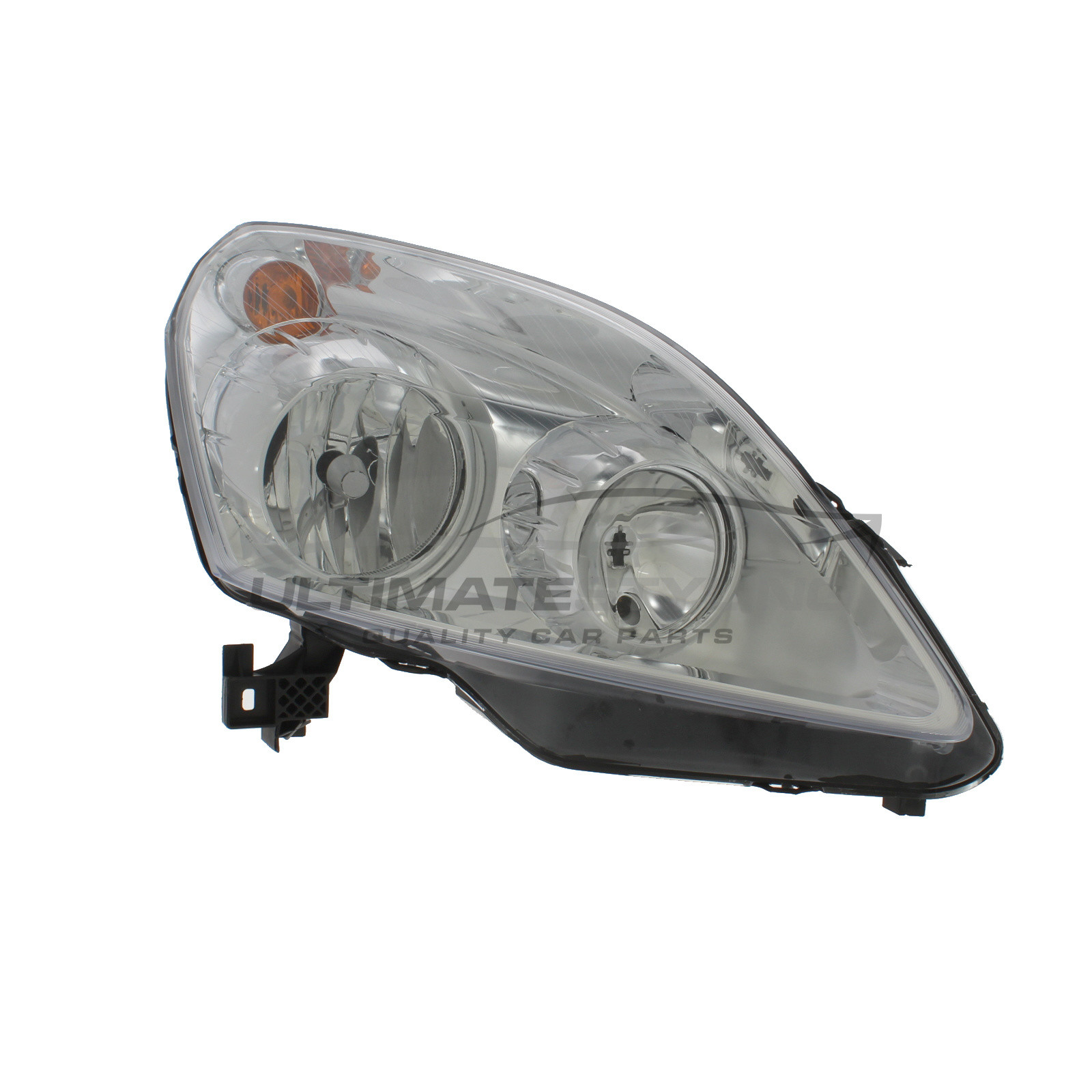 Vauxhall Zafira 2008-2014 Halogen, Electric With Motor, Chrome Headlight / Headlamp Drivers Side (RH)