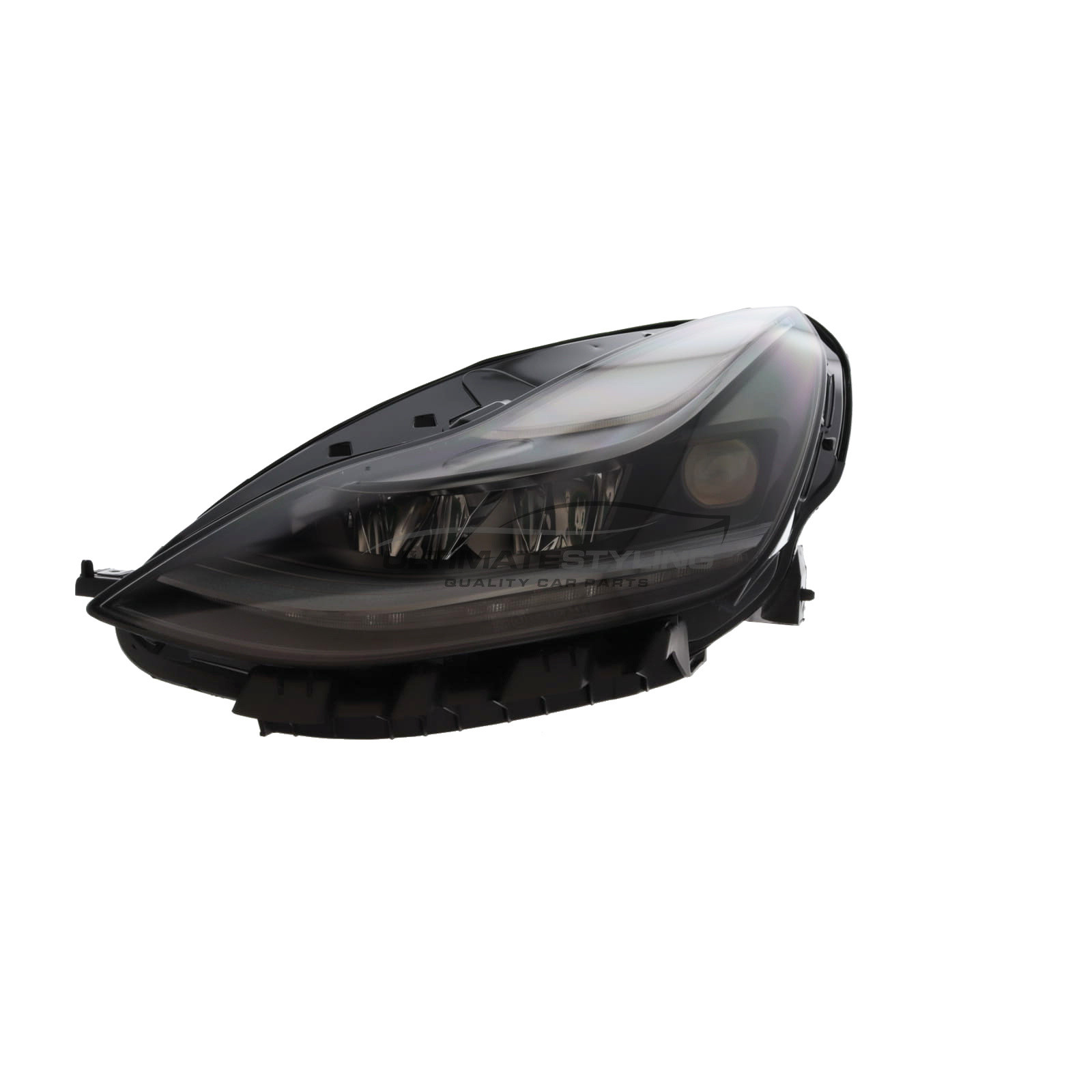 Tesla Model 3 2021-2024 / Model Y 2022-> - Matrix LED Type Headlight / Headlamp - Black Inner - Includes LED Bulbs - Passenger Side Left Hand