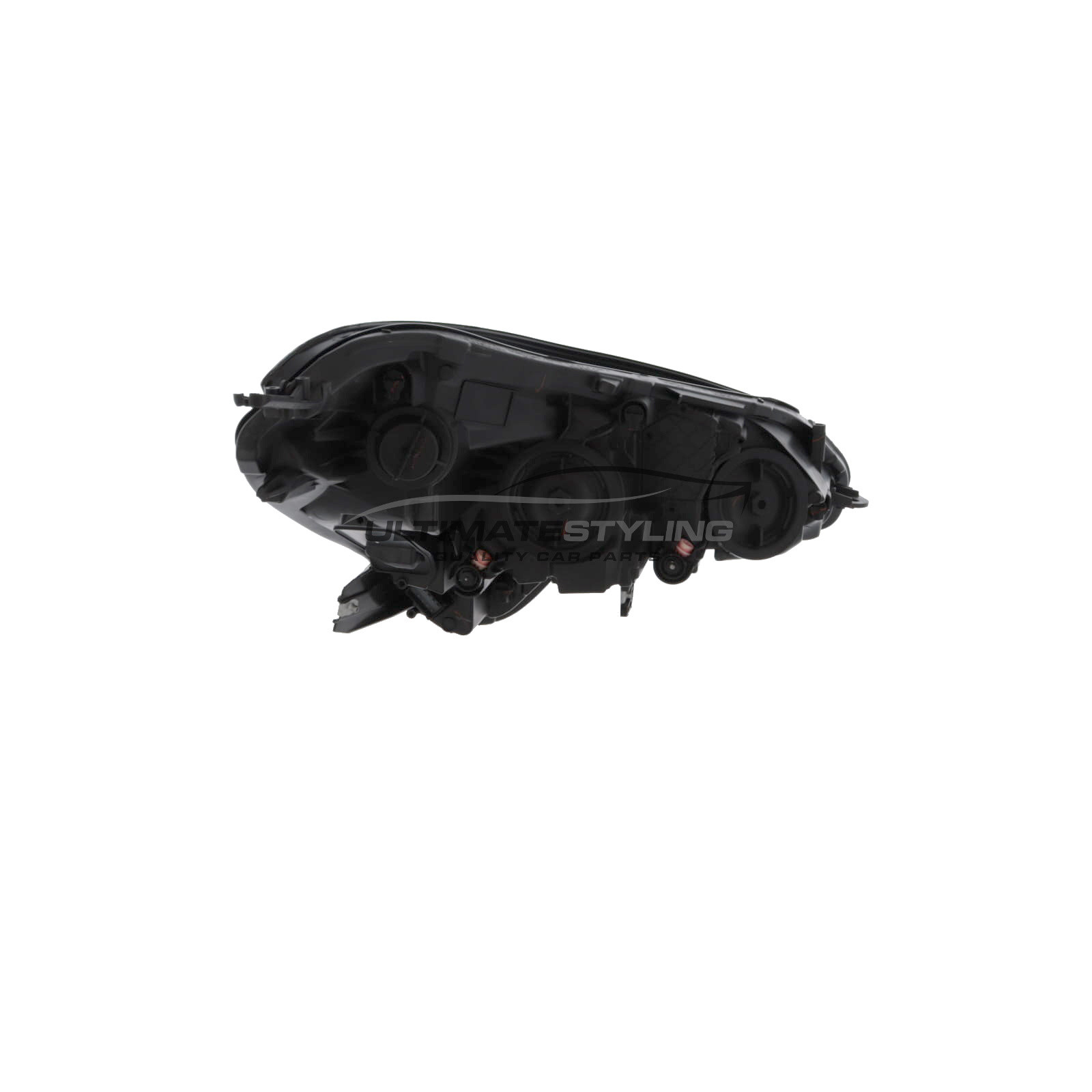 Vauxhall Corsa 2014-2020 Halogen, Electric With Motor, Chrome Headlight / Headlamp Passengers Side (LH)