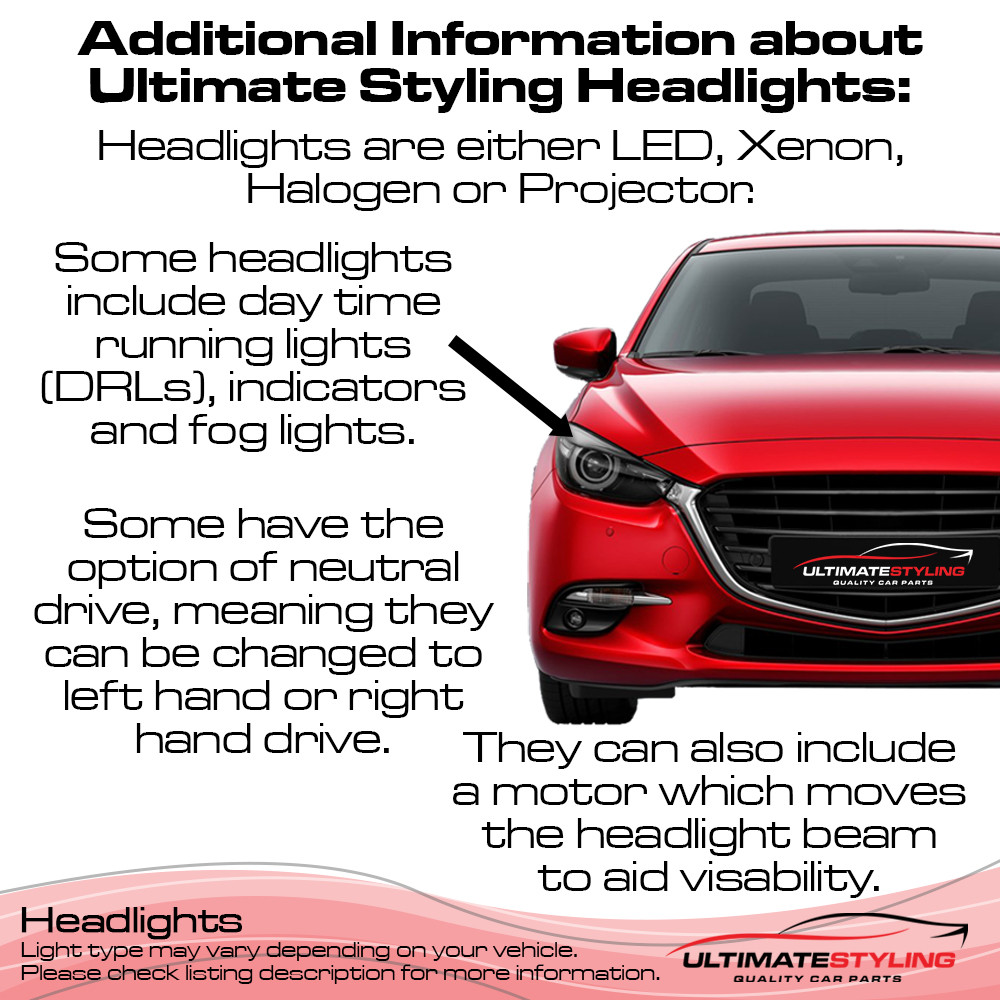 Vauxhall Zafira Tourer Headlight / Headlamp - Drivers Side (RH