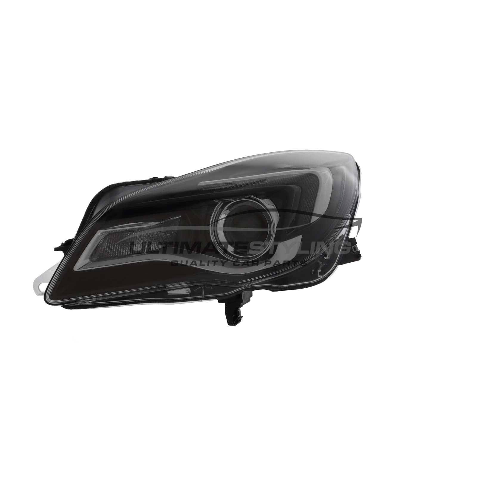Vauxhall Insignia Headlight / Headlamp - Passenger Side (LH) - Halogen With LED Daytime Running Lamp