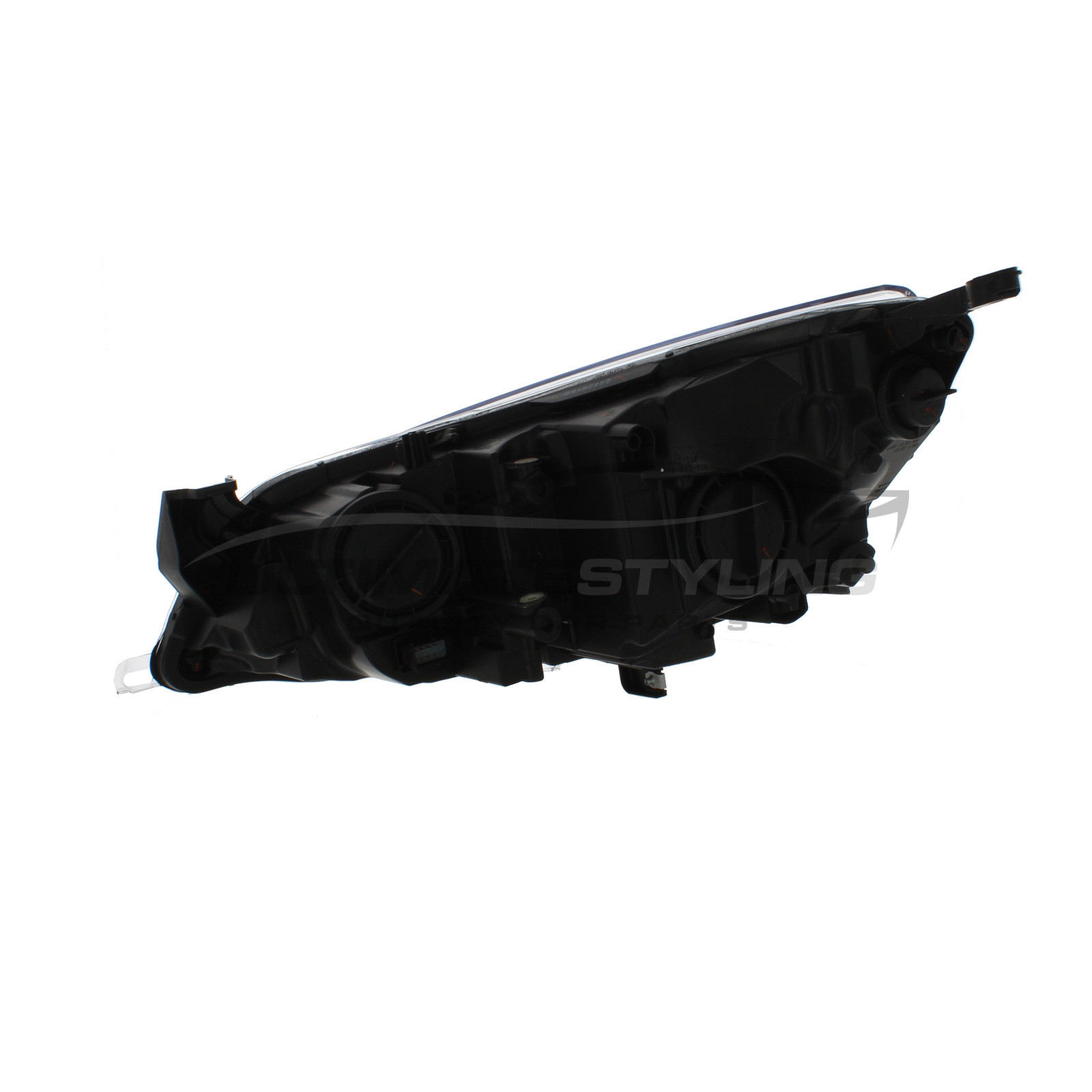 Vauxhall Astra J 2009-2012 Halogen, Electric With Motor, Chrome Headlight / Headlamp Drivers Side (RH)