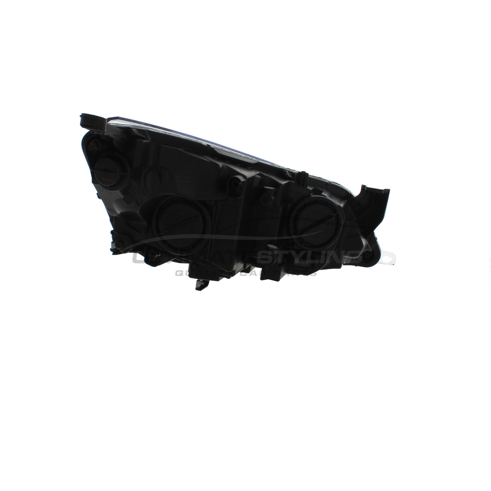 Vauxhall Astra J 2012-2016 Halogen, Electric With Motor, Black Headlight / Headlamp Passengers Side (LH)