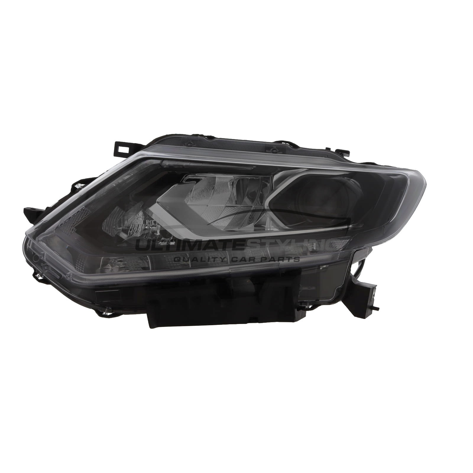 Nissan X-Trail Headlight / Headlamp - Passenger Side (LH) - LED With LED Daytime Running Lamp
