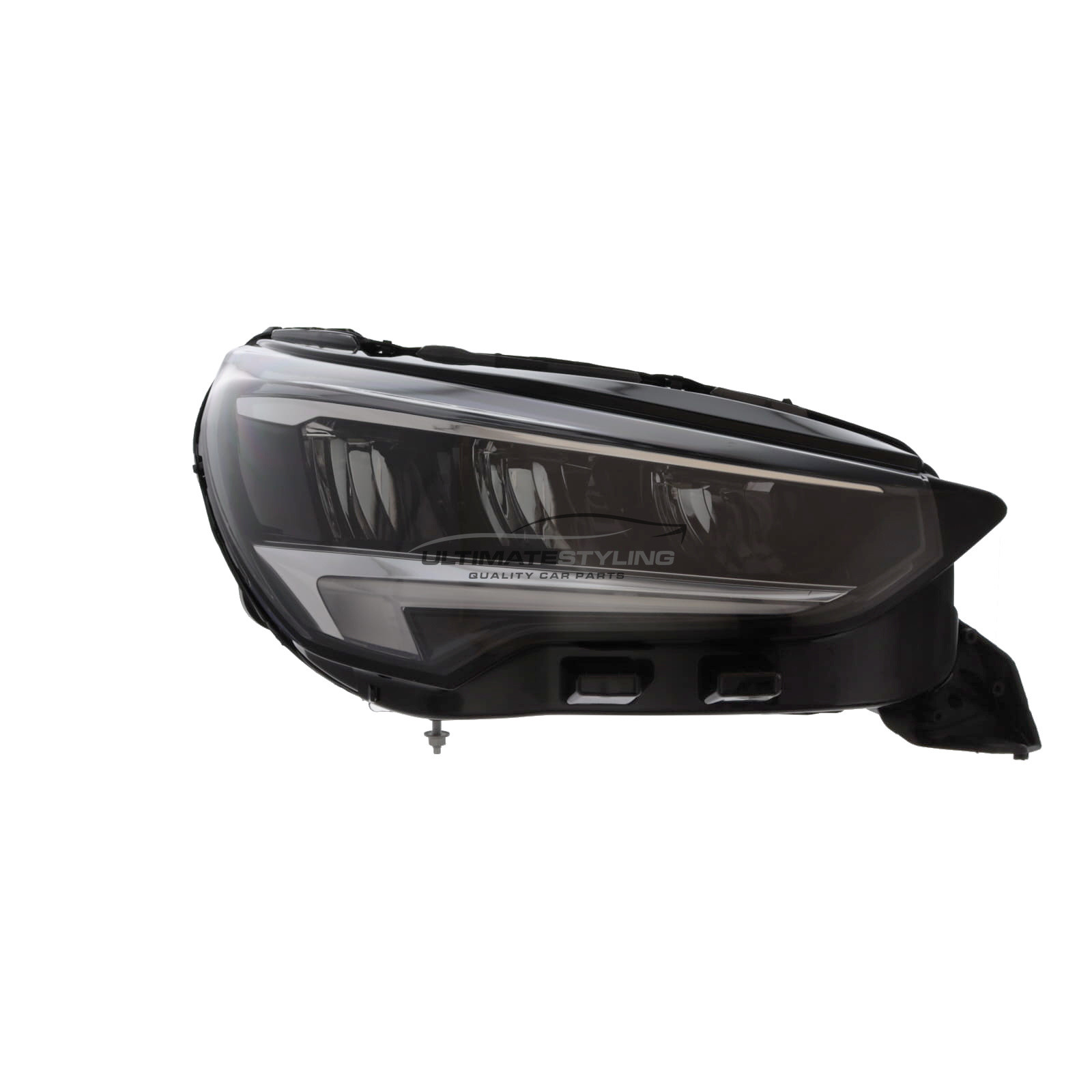 Vauxhall Corsa 2019-2024 - Full LED Type Headlight / Headlamp - Integrated Daytime Running Lamp - Drivers Side Right Hand