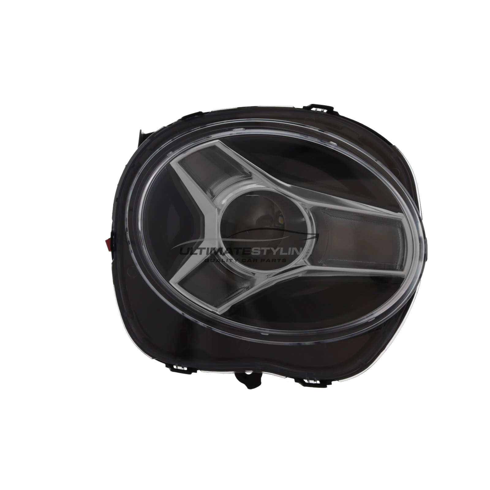 Nissan Juke 2019-> - Full LED Type Headlight / Headlamp - Black Inner - Electric Load Level Motor - Includes LED Bulbs - Drivers Side Right Hand