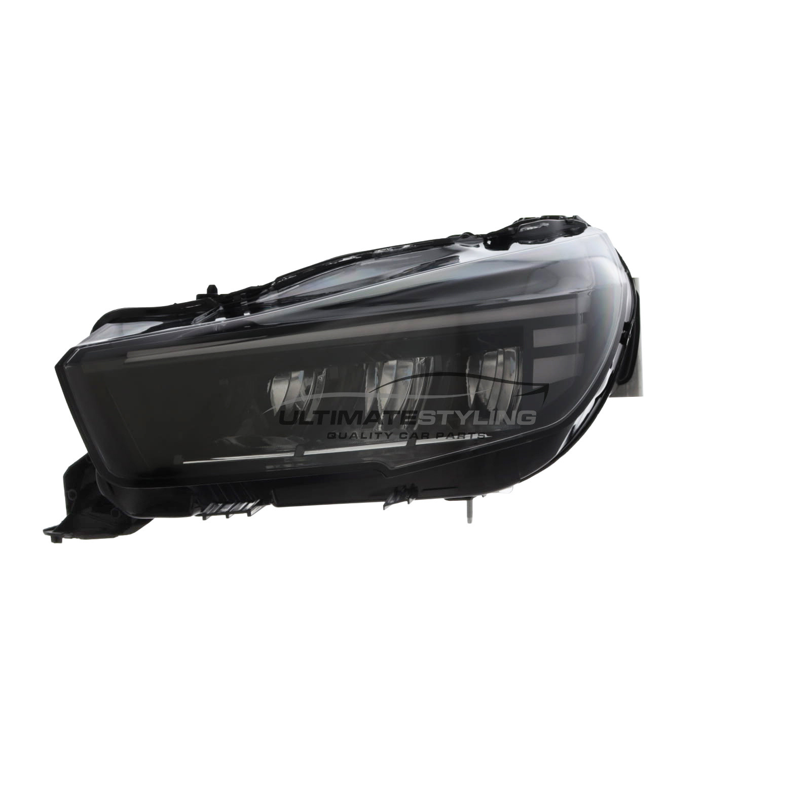 Vauxhall Corsa F 2019-2026 Headlight / Headlamp - Full LED Type - LED Daytime Running Lamp - Electric Motor Included - Black Inner - Passengers Side Nearside Left Hand