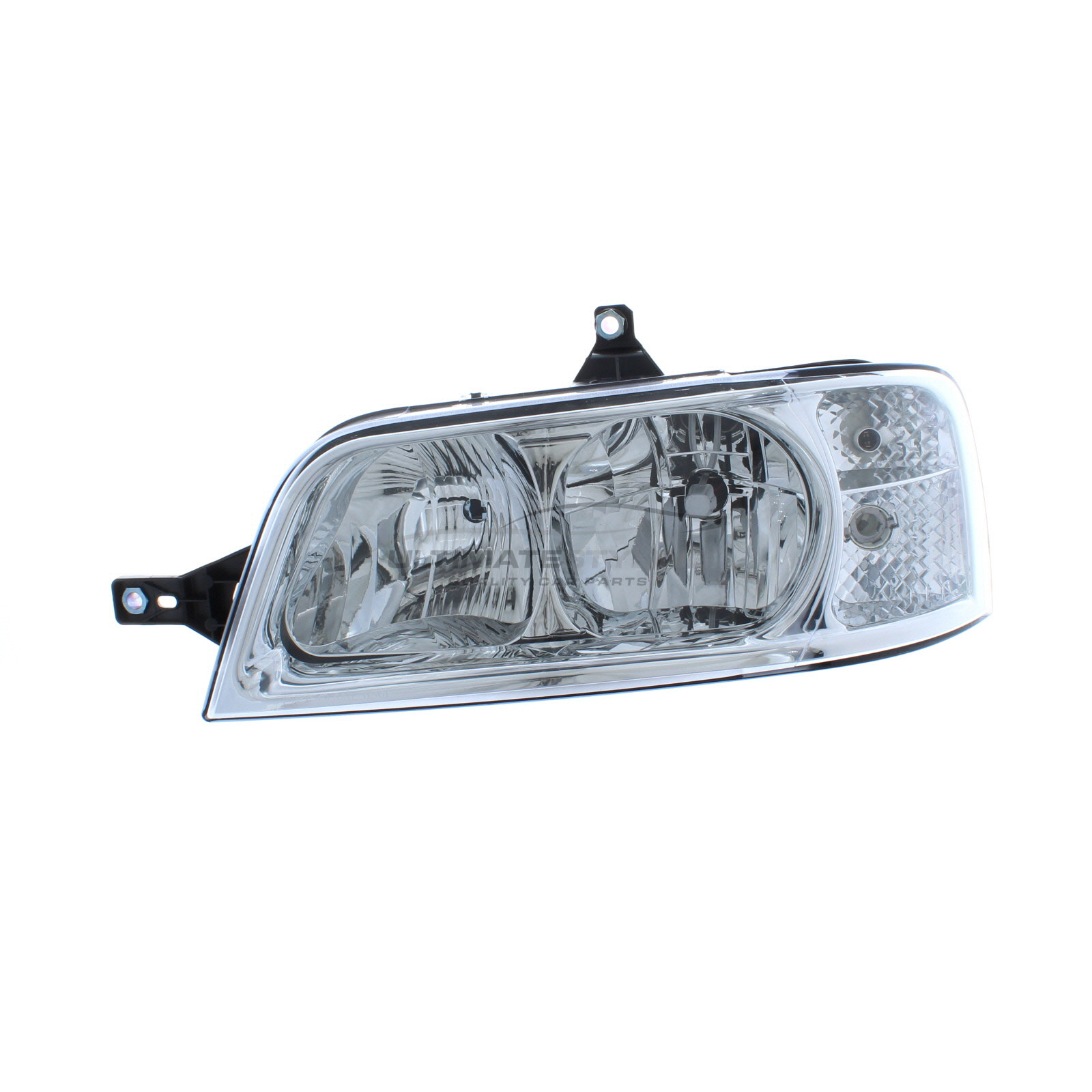 Citroen Relay, Fiat Ducato, Peugeot Boxer 2002-2006 Halogen, Electric Without Motor, Chrome Headlight / Headlamp Passengers Side (LH)