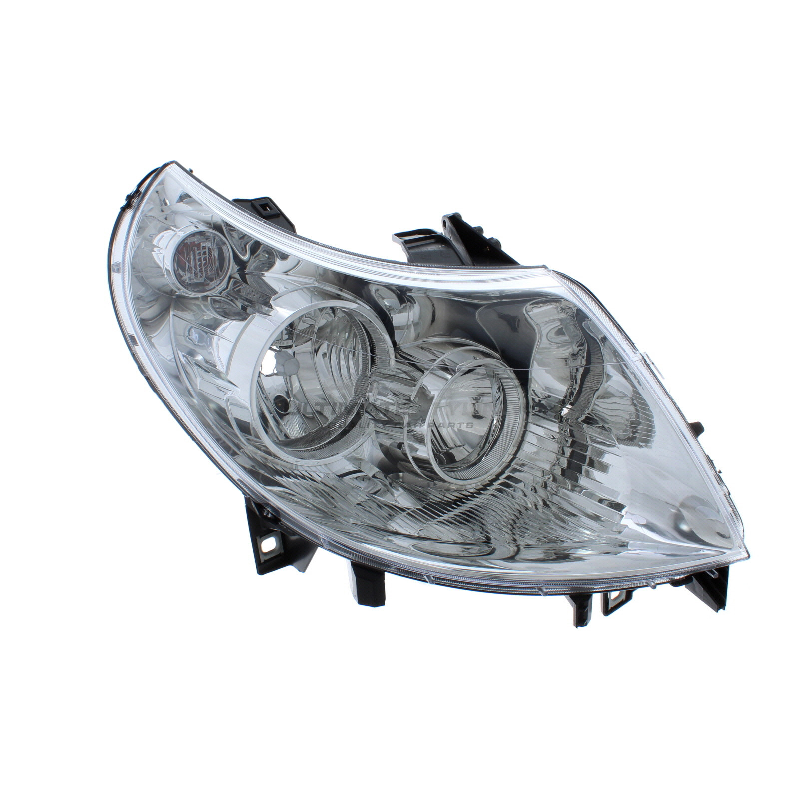 Citroen Relay 2006-2011, Fiat Ducato 2006-2011, Peugeot Boxer 2006-2011 Halogen, Electric With Motor, Chrome Headlight / Headlamp Drivers Side (RH)