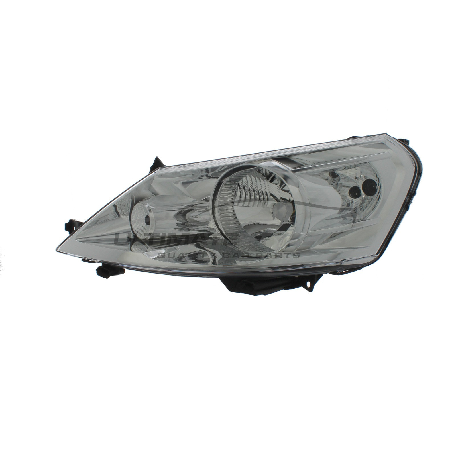 Citroen Dispatch 2007-2016, Fiat Scudo 2007-2016, Peugeot Expert 2007-2016, Toyota Proace 2013-2016 Halogen, Electric With Motor, Chrome Headlight / Headlamp Passengers Side (LH)