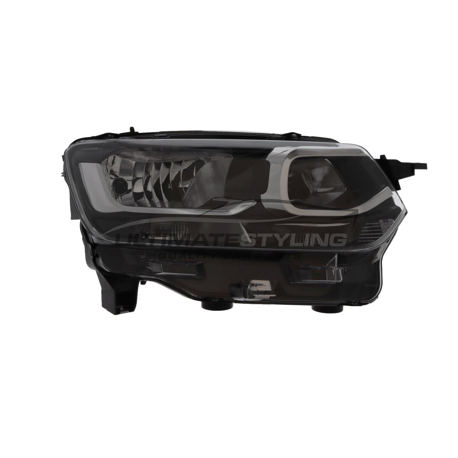 Citroen Berlingo Mk3 Van 2018-2023 - Headlight / Headlamp - Black Inner - Drivers Side Right Hand