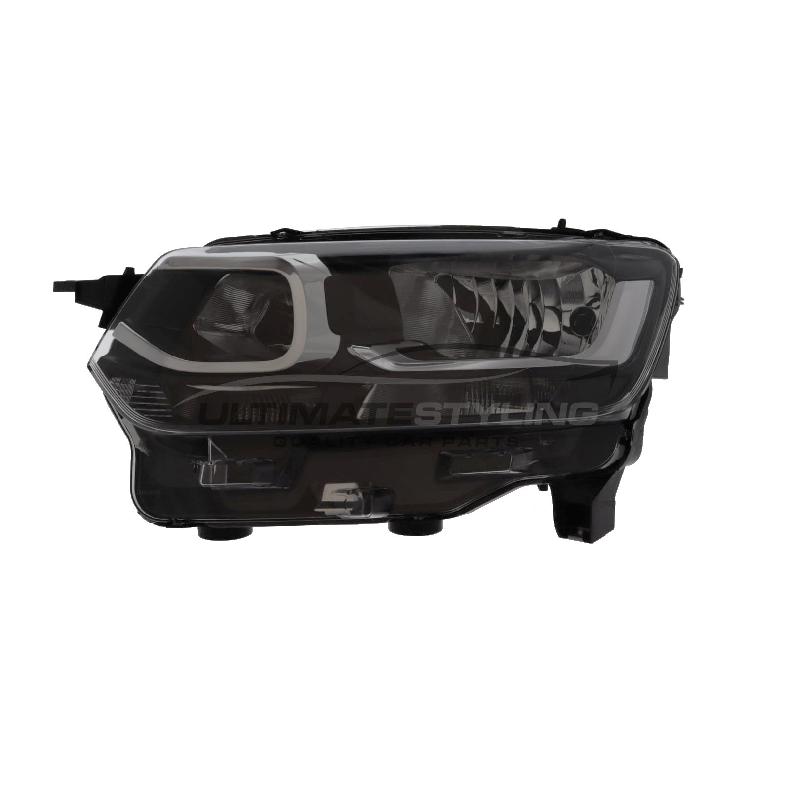 Citroen Berlingo Mk3 Van 2018-2023 - Headlight / Headlamp - Black Inner - Passenger Side Left Hand