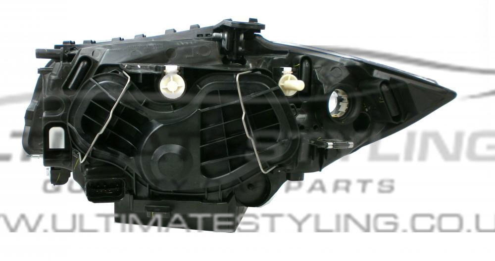 BMW 1 Series 2004-2007 Halogen, Electric Without Motor, Chrome Headlight / Headlamp Drivers Side (RH)