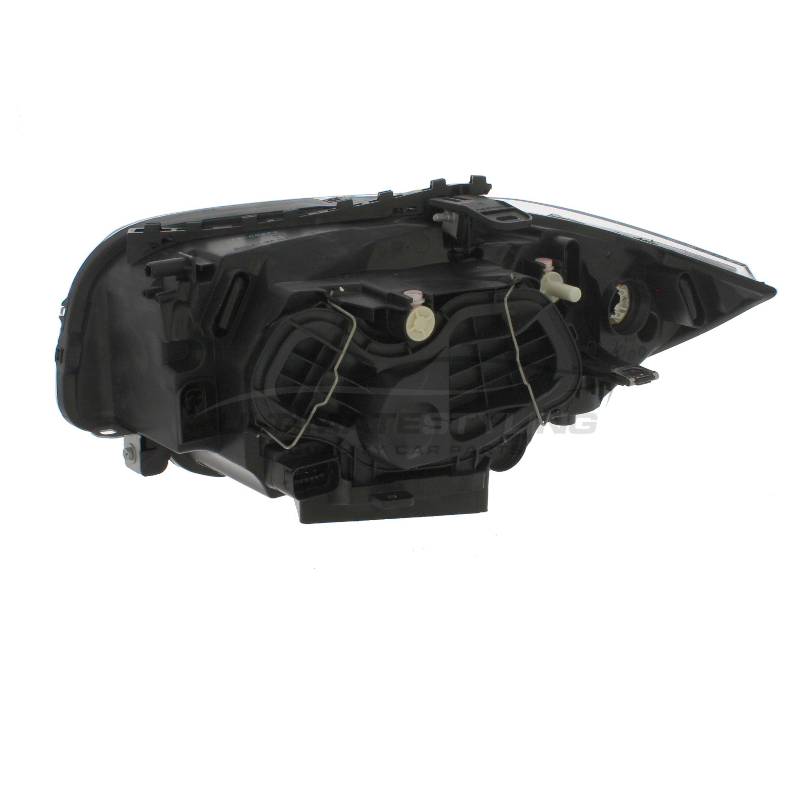 BMW 1 Series 2007-2012 Halogen, Electric Without Motor, Grey Headlight / Headlamp Drivers Side (RH)