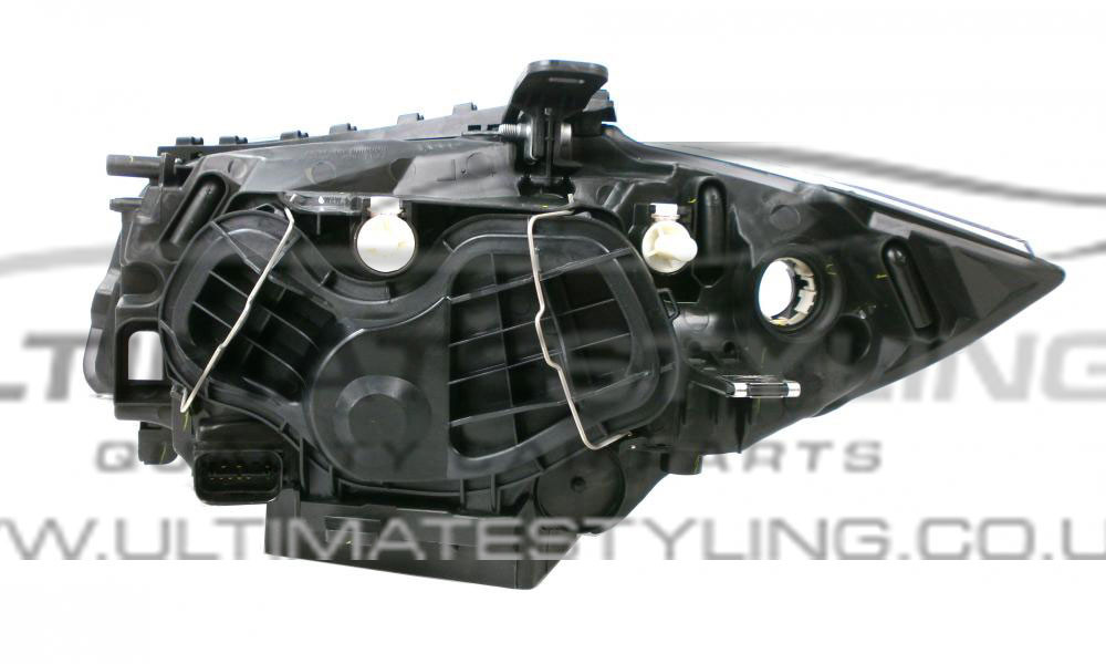 BMW 1 Series 2007-2012 Halogen, Electric Without Motor, Grey Headlight / Headlamp Drivers Side (RH)