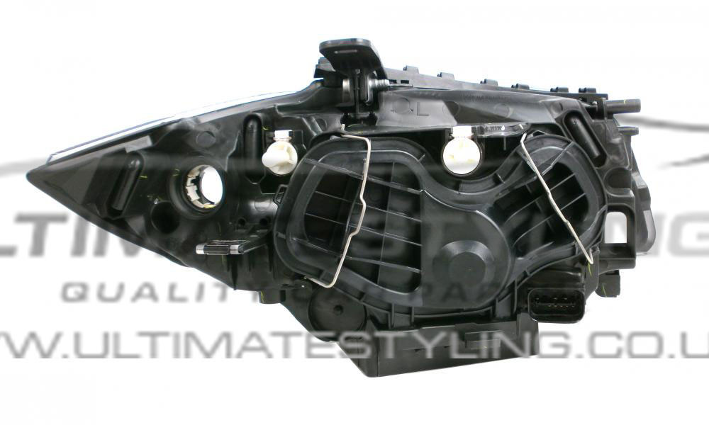 BMW 1 Series 2007-2012 Halogen, Electric Without Motor, Grey Headlight / Headlamp Passengers Side (LH)