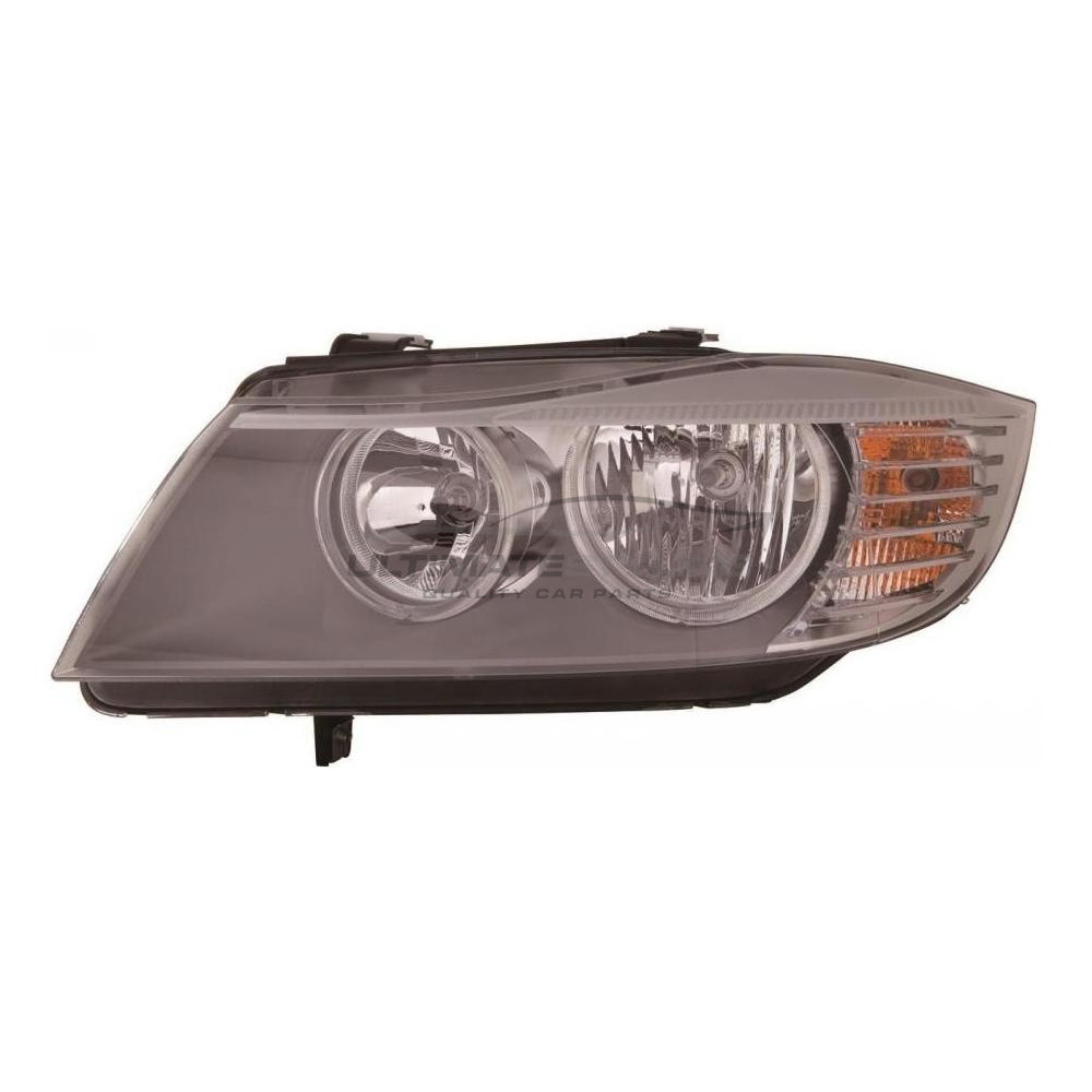 BMW 3 Series Headlight / Headlamp - Passenger Side (LH) - Halogen