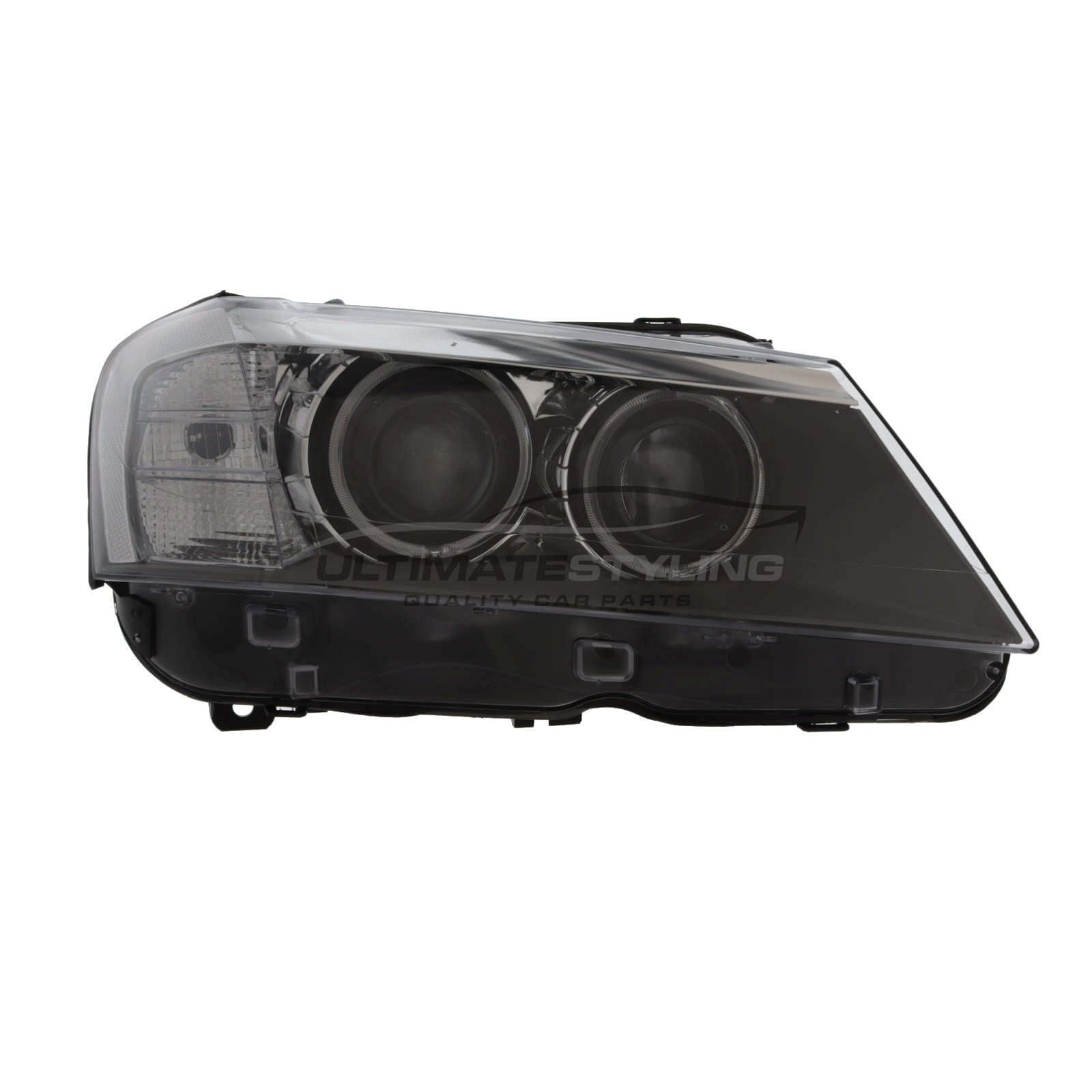 BMW X3 2010-2014 - Xenon Projector Type Headlight / Headlamp - Integrated LED Daytime Running Lamp - Drivers Side Right Hand