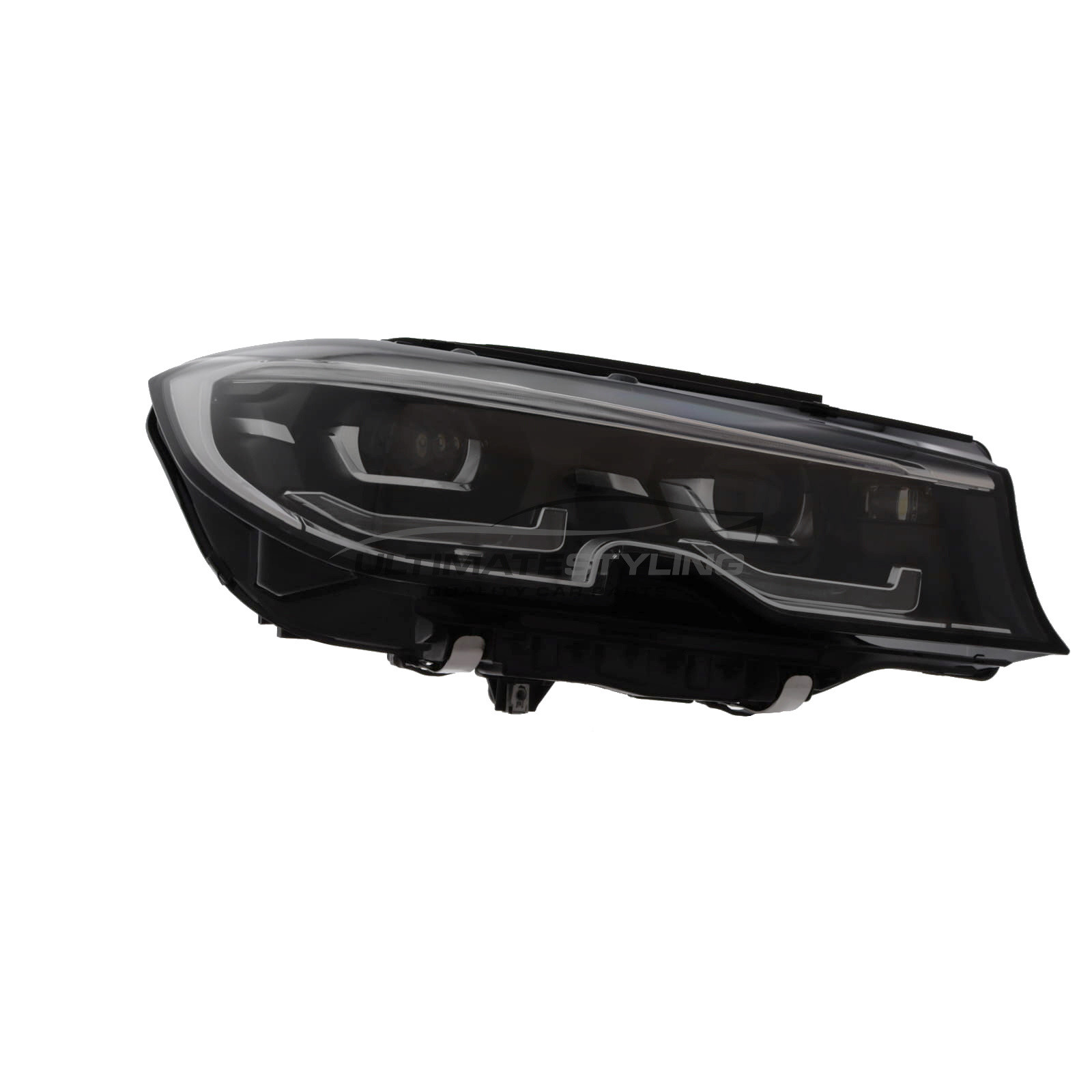 BMW 3 Series G20 Saloon / G21 Estate 2019-2022 / G30 M3 Saloon 2020-2022 - Full LED Adaptive Headlight / Headlamp - With AFS Cornering - Daytime Running Lamp - Black Inner - Drivers Side Right Hand