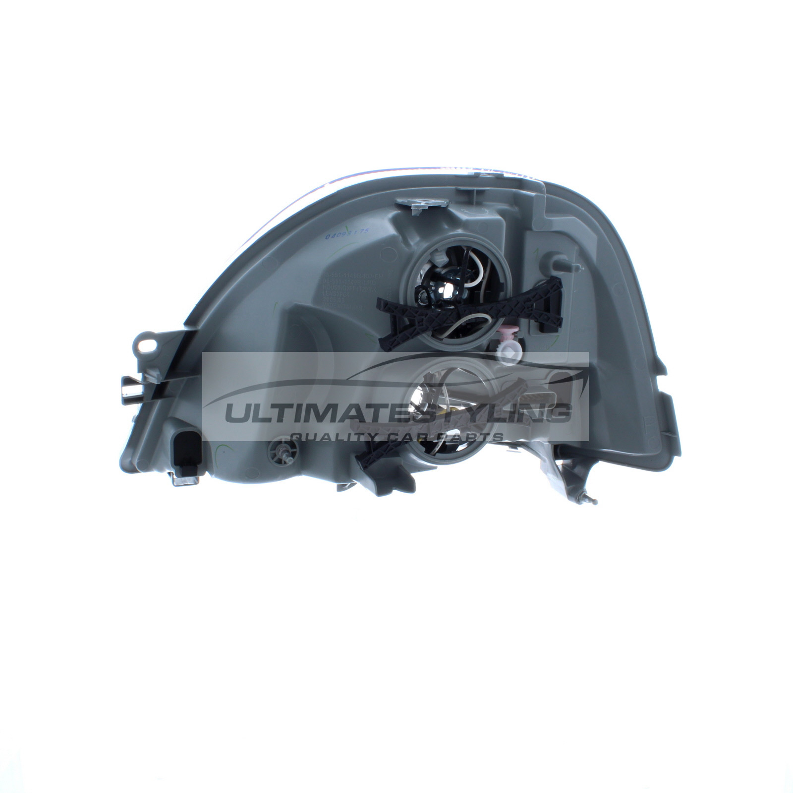 Nissan Interstar 2003-2011, Renault Master 2003-2010, Vauxhall Movano 2003-2010 Halogen, Electric With Motor, Chrome Headlight / Headlamp Drivers Side (RH)