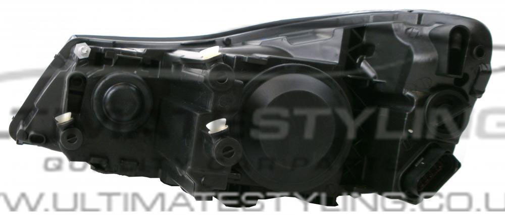 Skoda Octavia 2009-2013 Halogen, Electric With Motor, Chrome Headlight / Headlamp Drivers Side (RH)