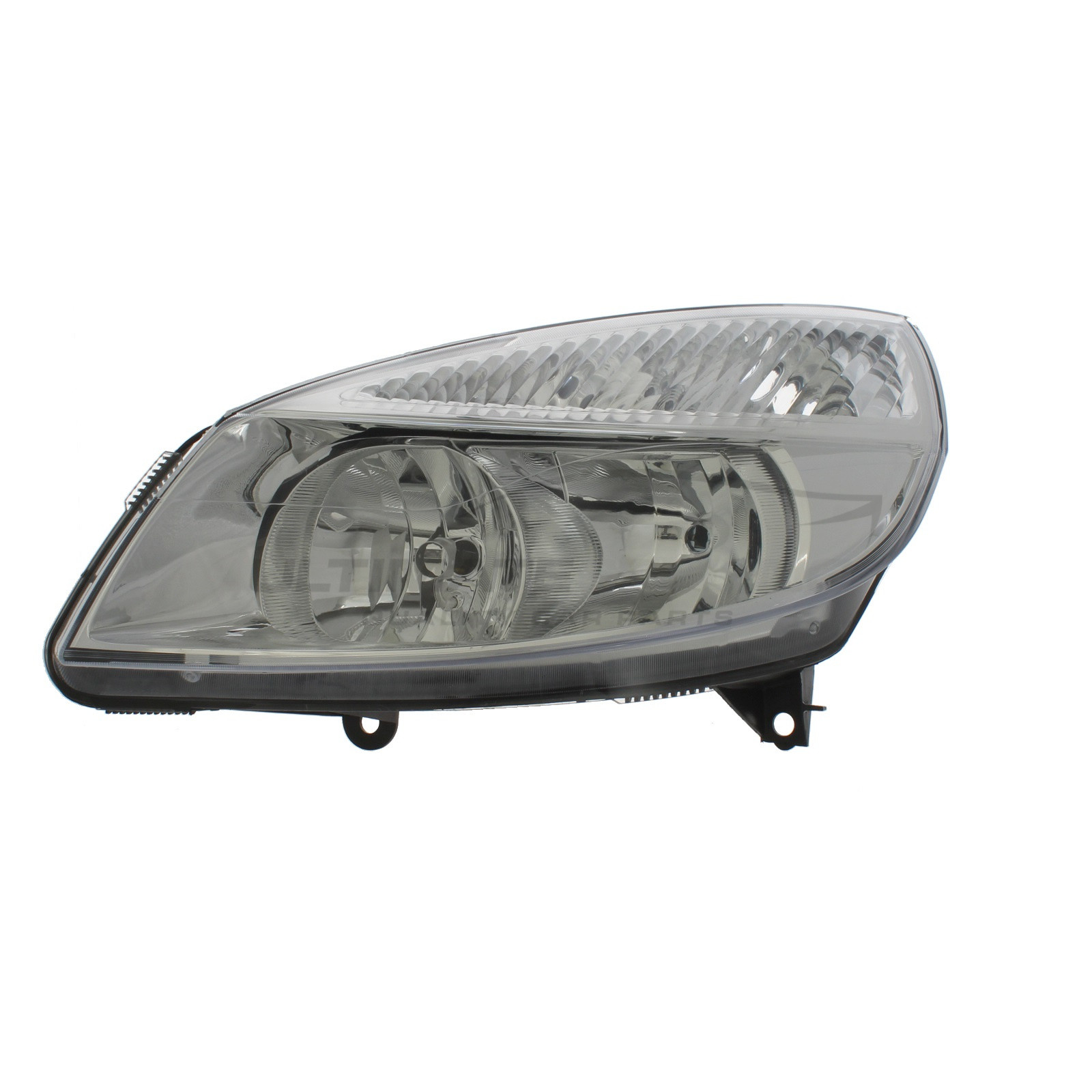 Renault Scenic 2003-2006 Halogen, Electric Without Motor, Chrome Headlight / Headlamp Passengers Side (LH)