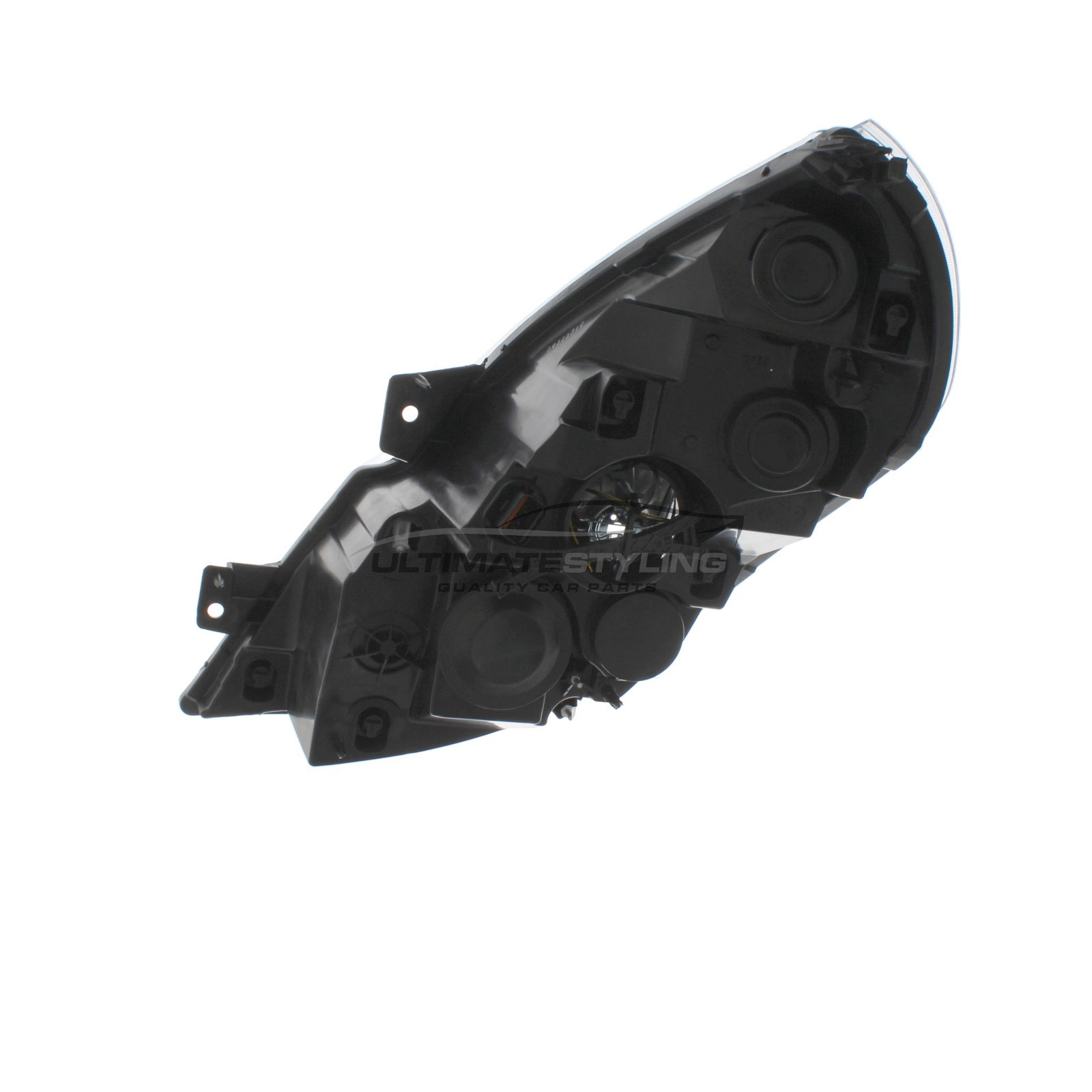 Renault Master 2010-2020, Vauxhall Movano 2010-2020 Halogen, Electric Without Motor, Chrome Headlight / Headlamp Drivers Side (RH)