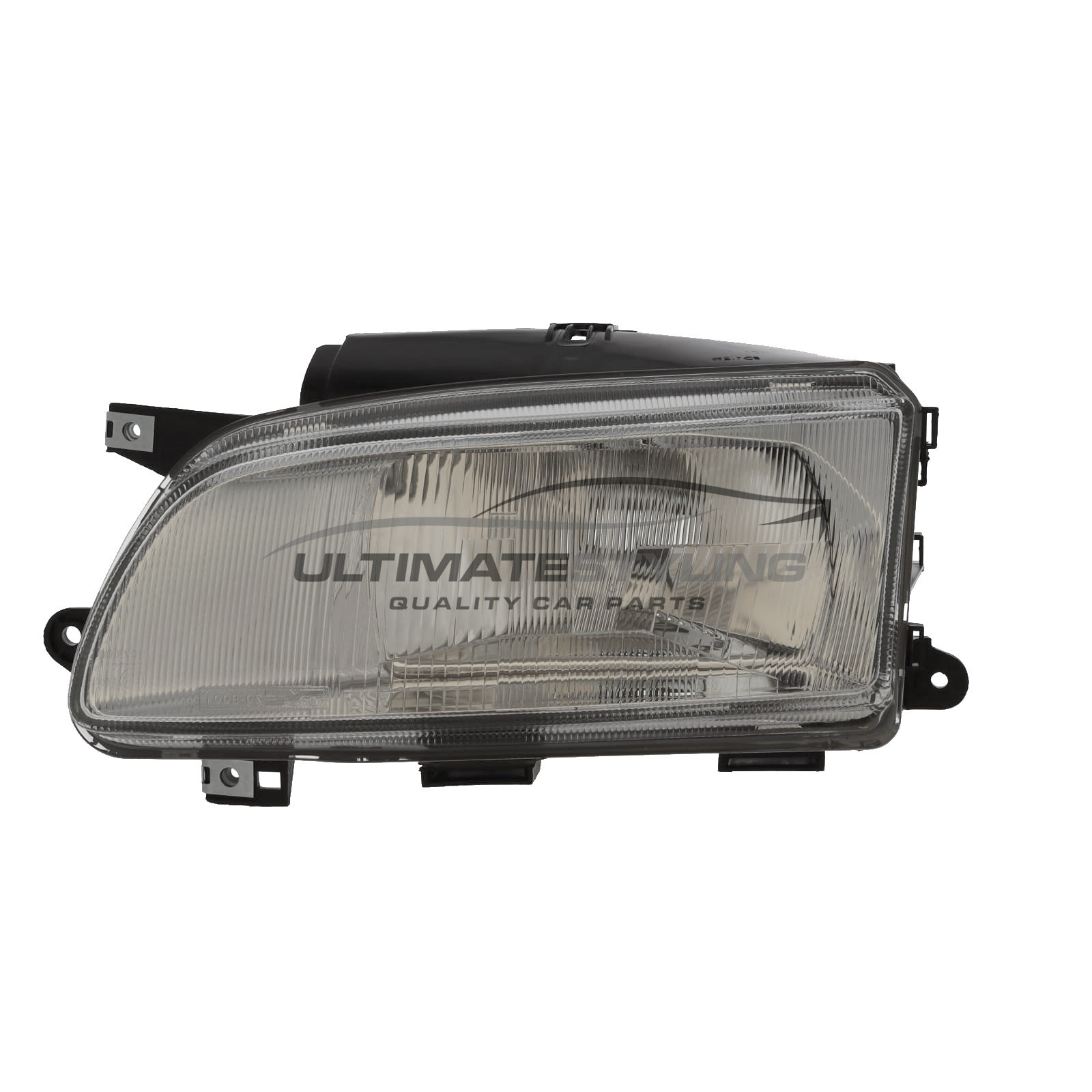 Citroen Berlingo 1996-2002 Halogen, Electric Without Motor, Chrome Headlight / Headlamp Passengers Side (LH)