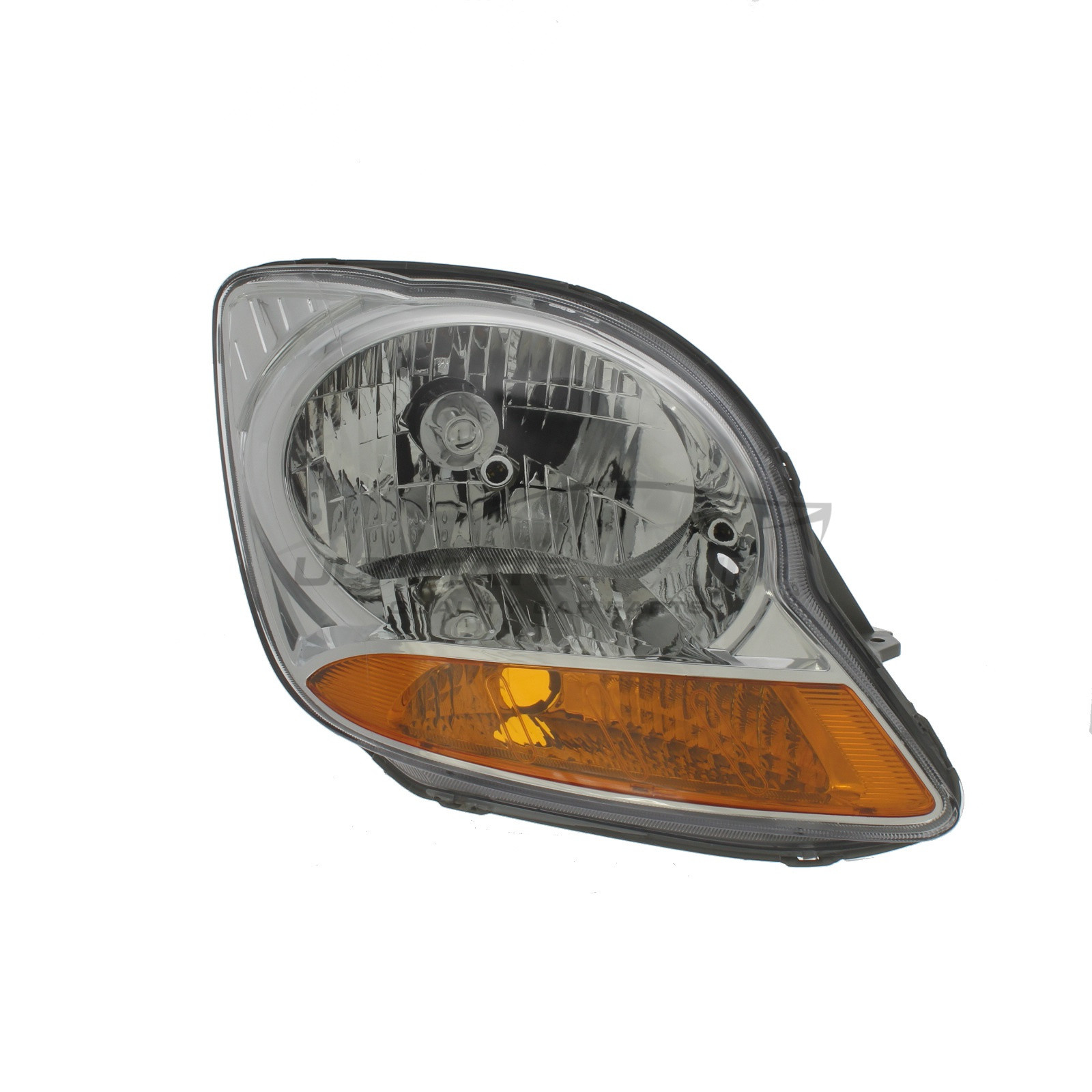 Chevrolet Matiz 2005-2011 Halogen, Electric With Motor, Chrome Headlight / Headlamp Drivers Side (RH)