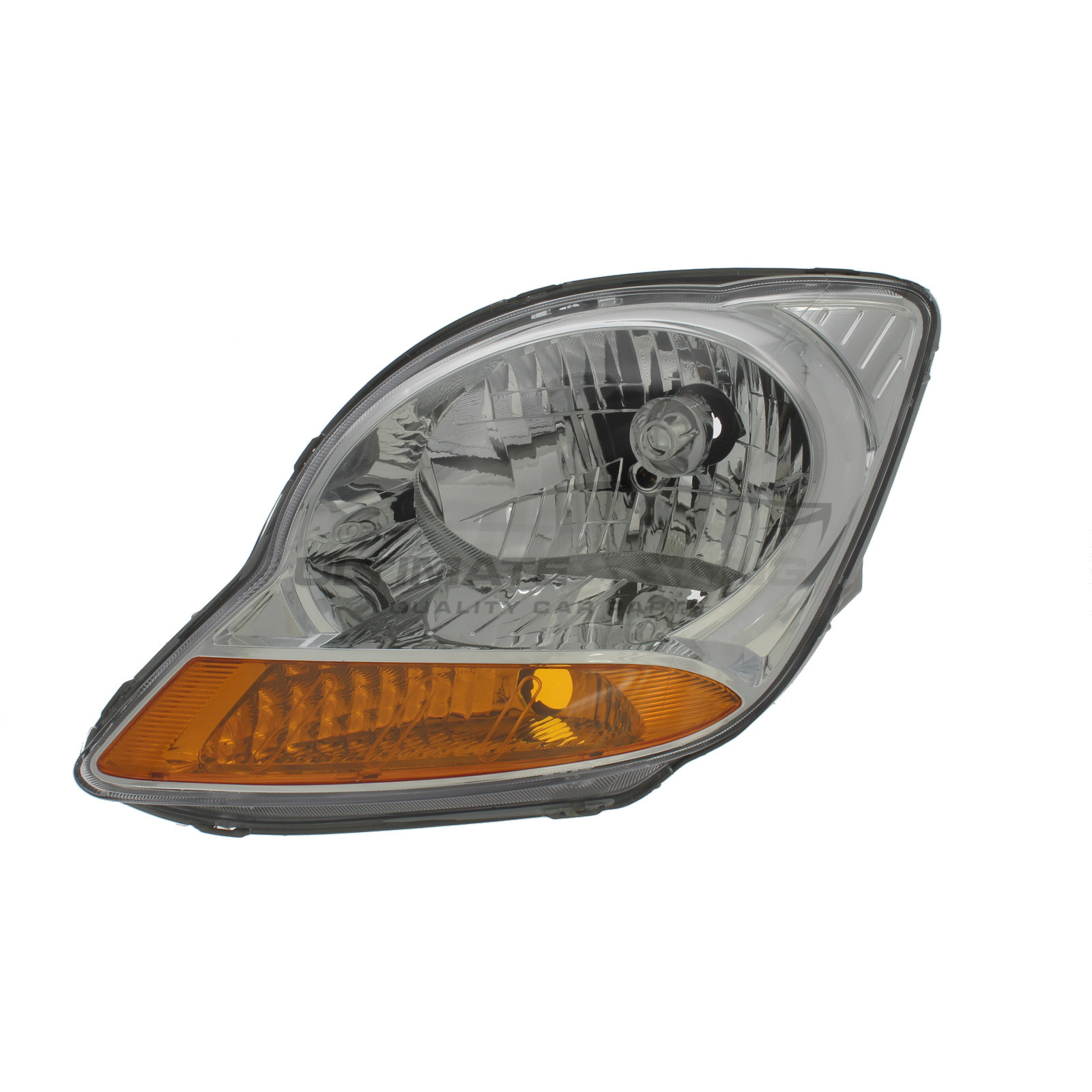 Chevrolet Matiz 2005-2011 Halogen, Electric With Motor, Chrome Headlight / Headlamp Passengers Side (LH)