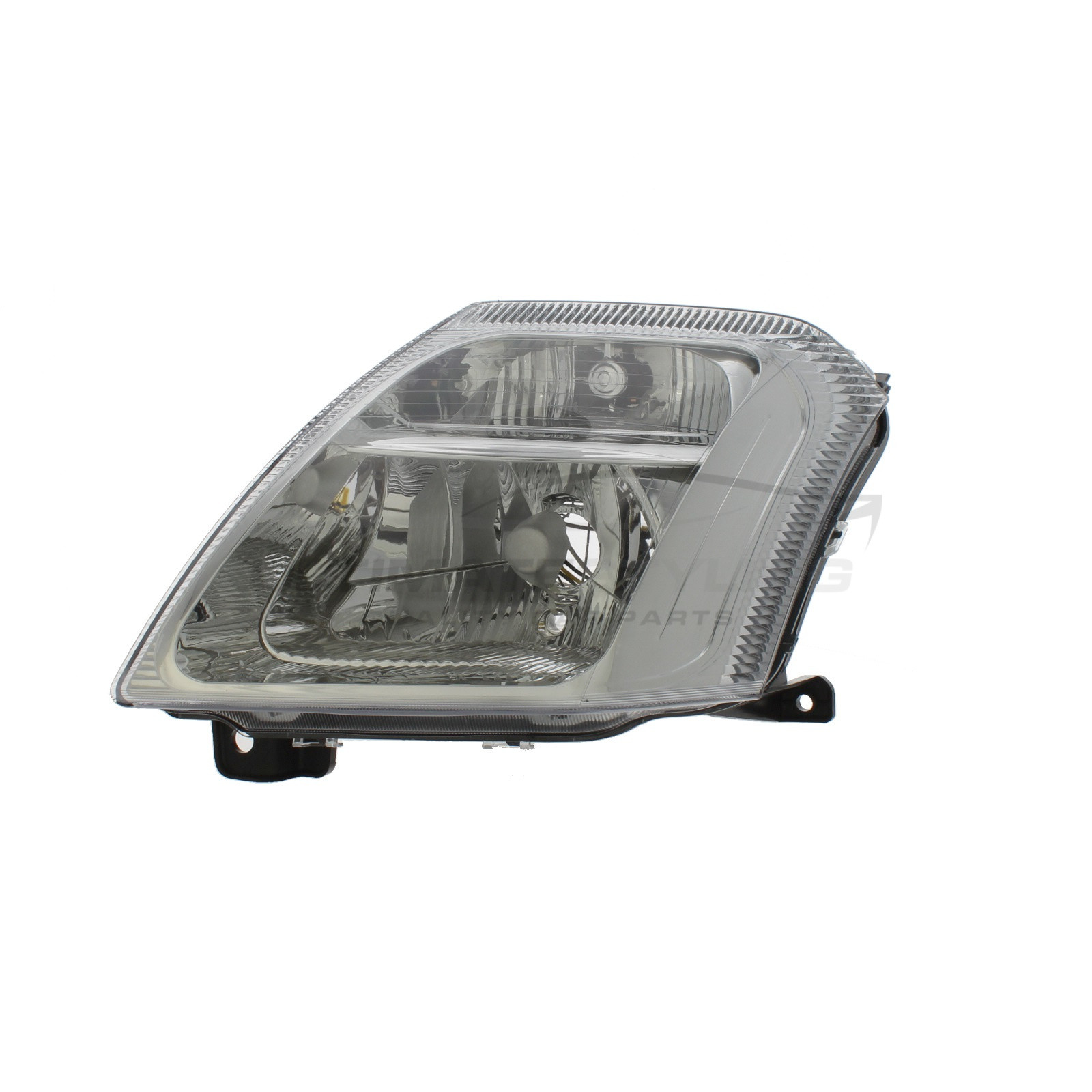 Citroen C2 2003-2010 Halogen, Electric With Motor, Chrome Headlight / Headlamp Passengers Side (LH)