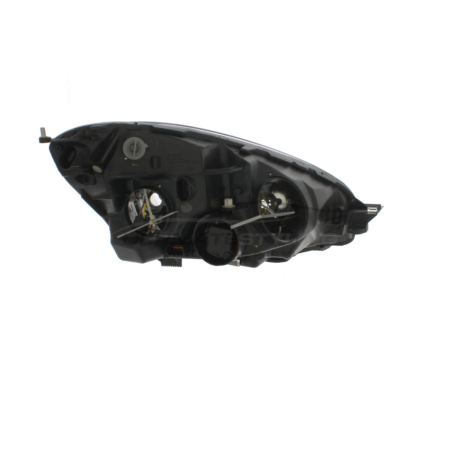 Citroen C4 Picasso 2006-2011, C4 Grand Picasso 2006-2011 Halogen, Electric With Motor, Chrome Headlight / Headlamp Including Amber Indicator Passengers Side (LH)