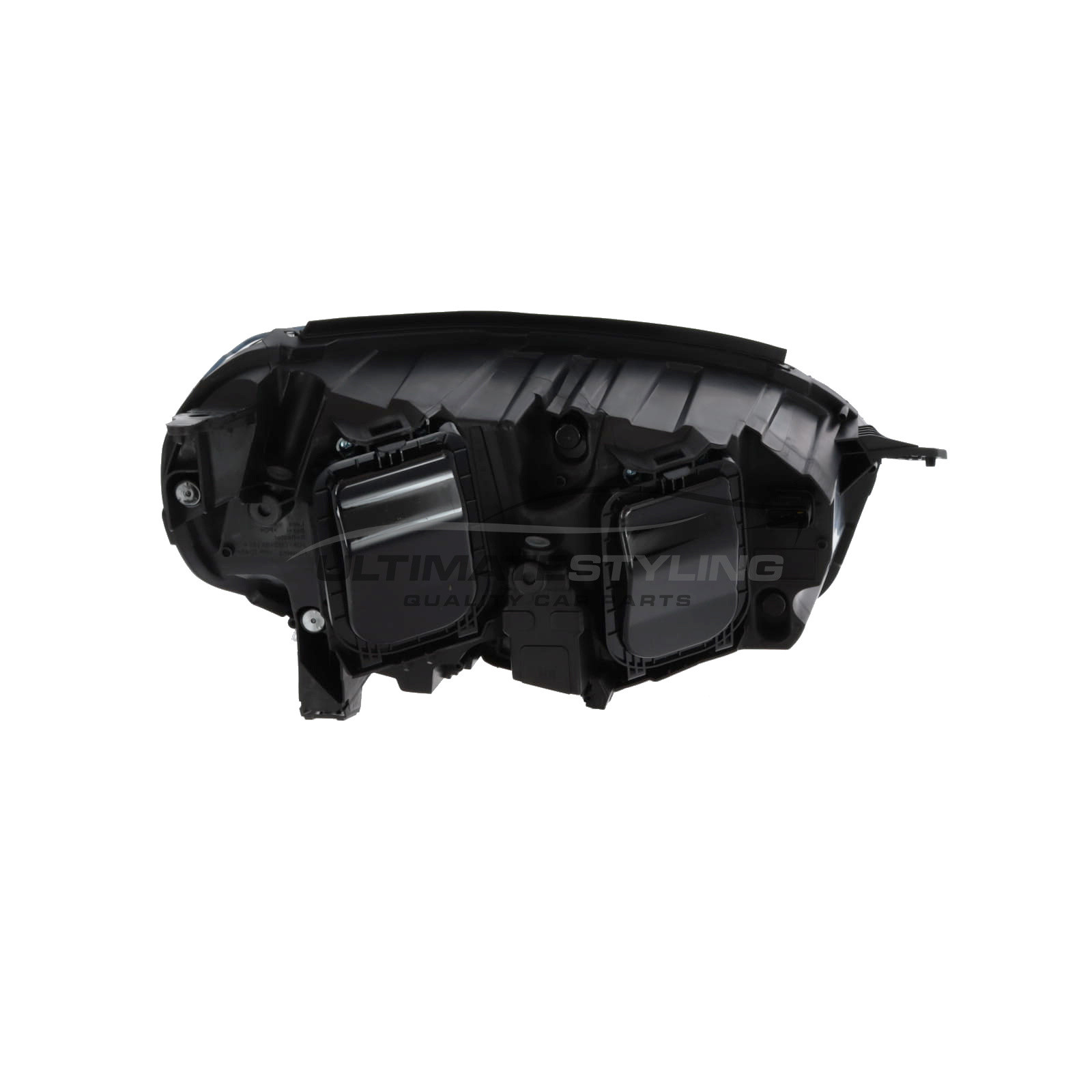 Citroen Dispatch 2016-> / Spacetourer 2016-2021 , Fiat Scudo 2022-> , Vauxhall Vivaro 2019-> - Headlight / Headlamp - Black Inner - Clear Indicator - Load Level Motor - Passenger Side Left Hand