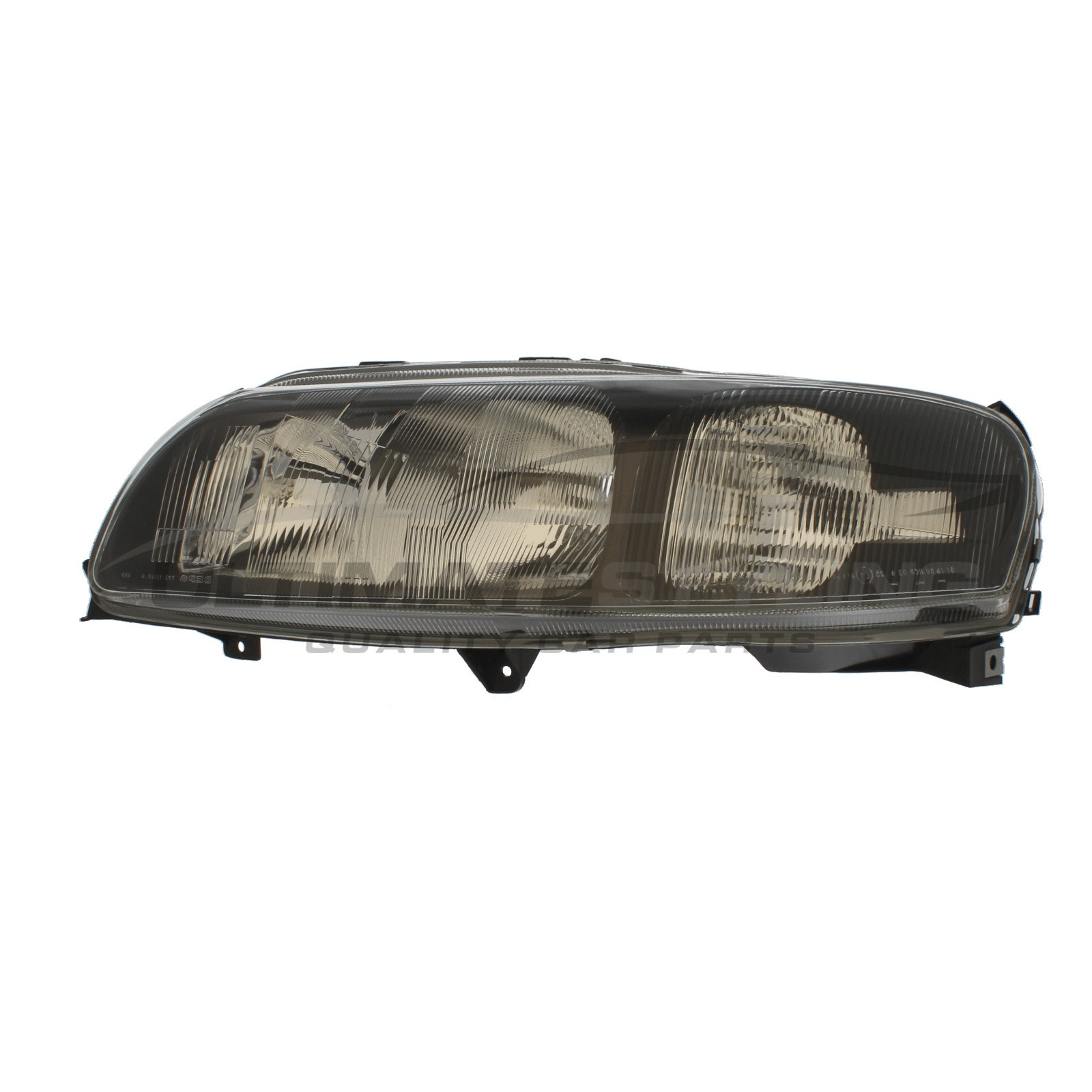 Volvo V70 2000-2005, XC70 2000-2005 Halogen, Electric Without Motor, Black  Surround Headlight / Headlamp with Black Surround Including Clear Indicator 