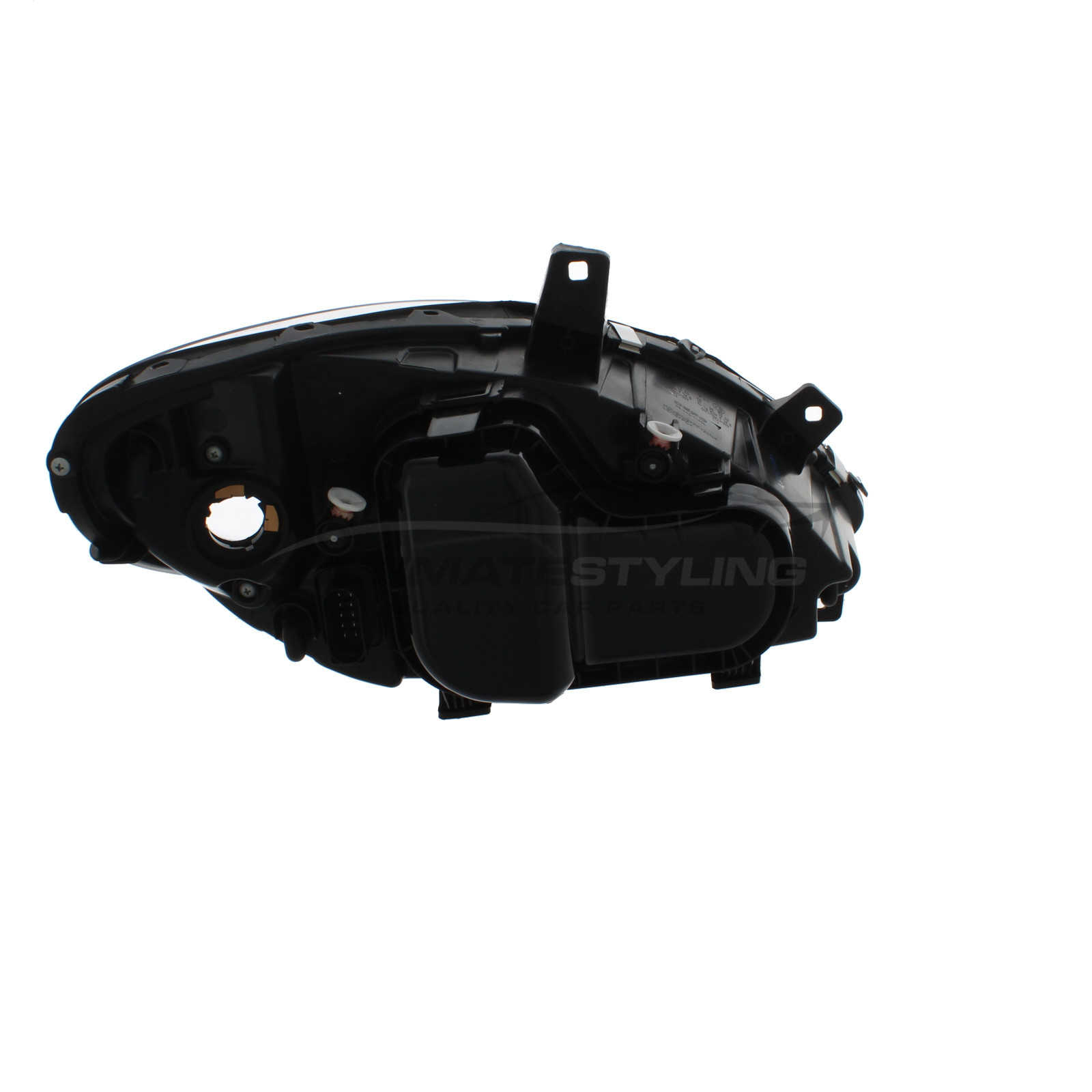 Mercedes Benz Viano 2003-2011, Vito 2003-2011 Halogen, Electric Without Motor, Chrome Headlight / Headlamp (Includes Fog Lamp) Passenger Side (LH)