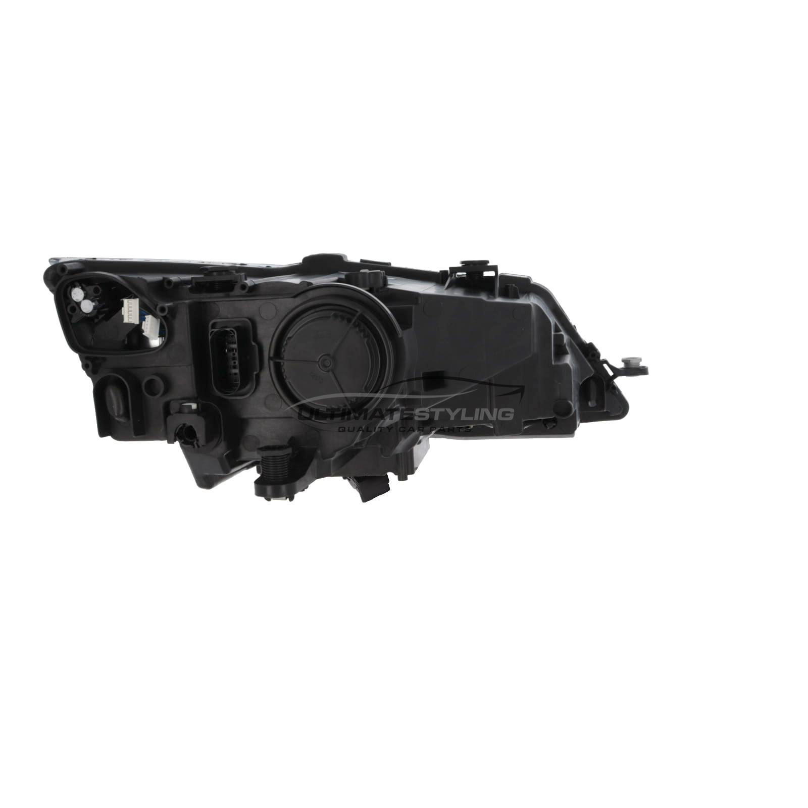 Seat Leon Sport Models 2017-2021 - LED Headlight / Headlamp - Black Inner - Electric Load Level Motor - Passenger Side Left Hand
