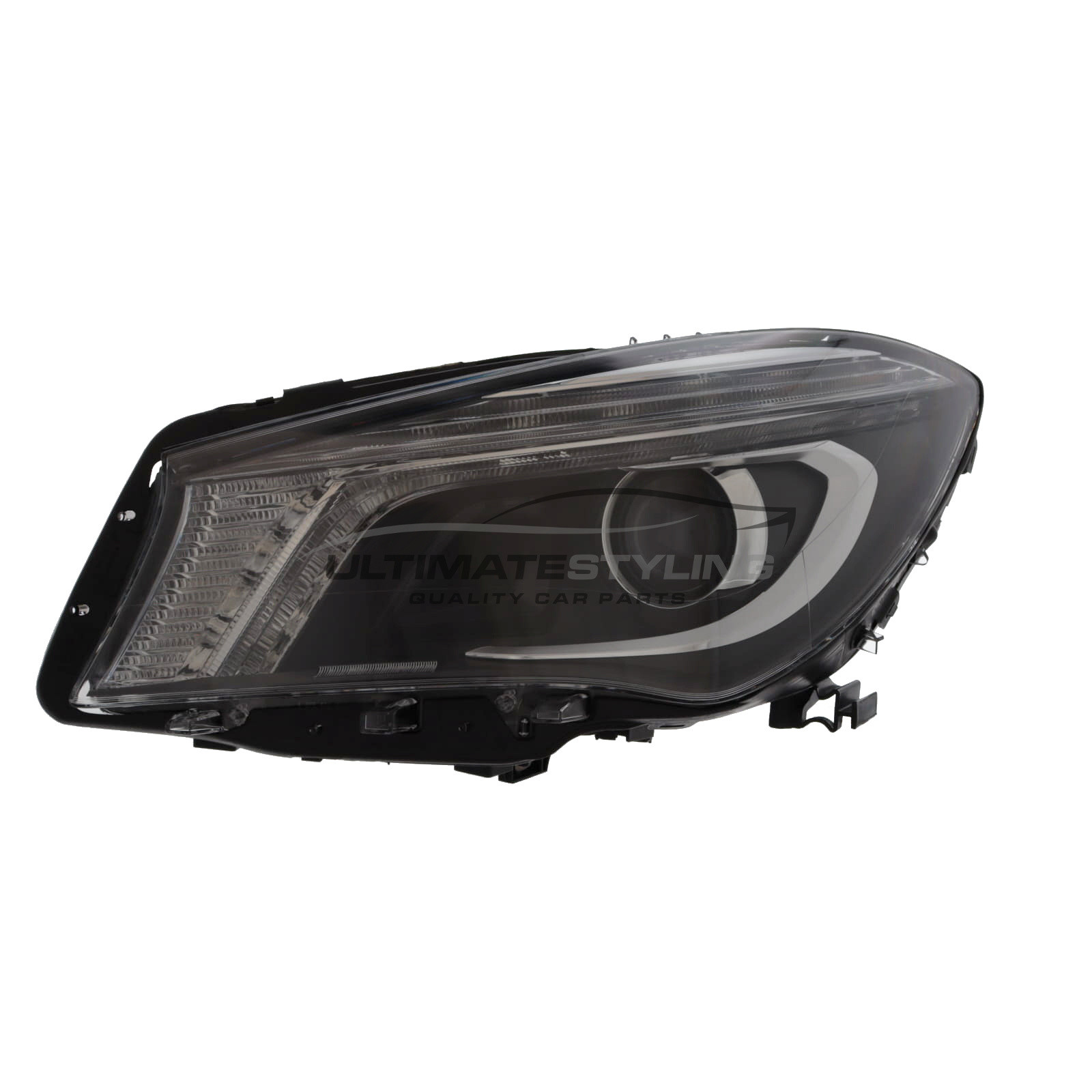 Mercedes CLA Class 2013-2016 - Magneti Marelli OEM Bi-Xenon Headlight / Headlamp - Integrated LED Daytime Running Lamp - Passenger Side Left Hand