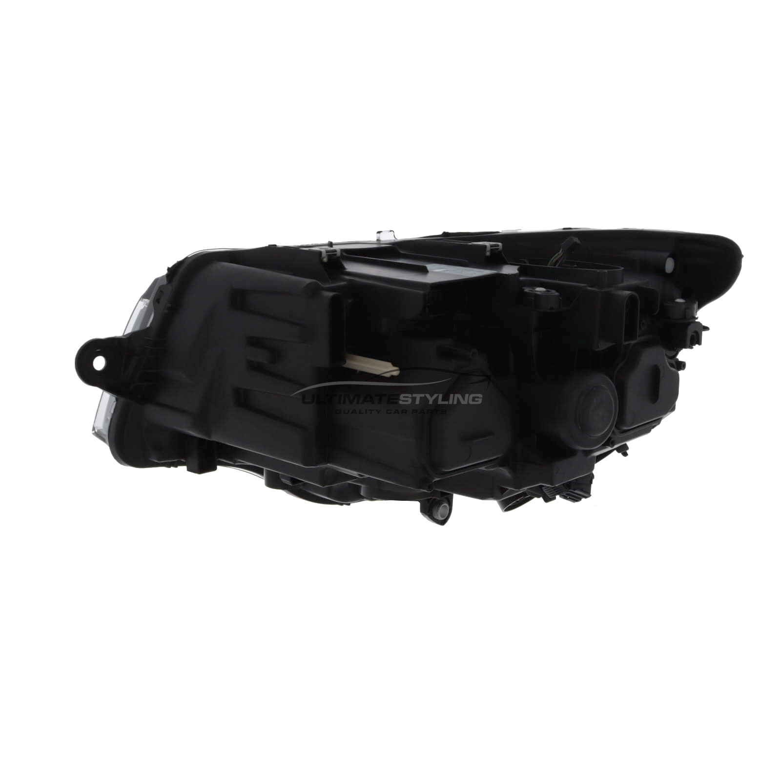 VW Transporter T6.1 2019-2023 - Full LED Headlight / Headlamp - LED Daytime Running Lamp - Black Inner - Electric Load Level Motor - Drivers Side Right Hand